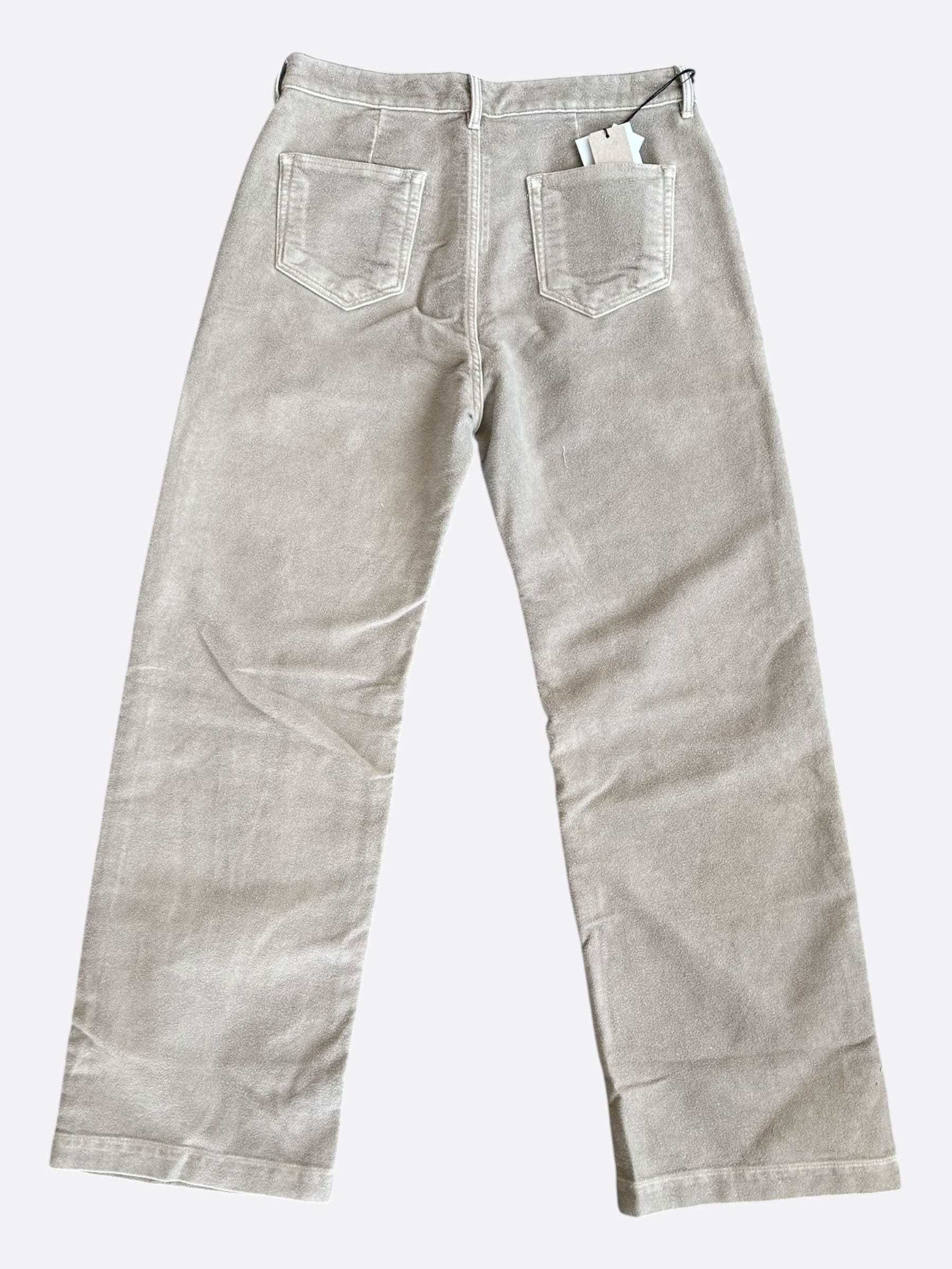 Rick Owens Rick Owens Beige Geth Jeans Size US 29 - 2 Thumbnail