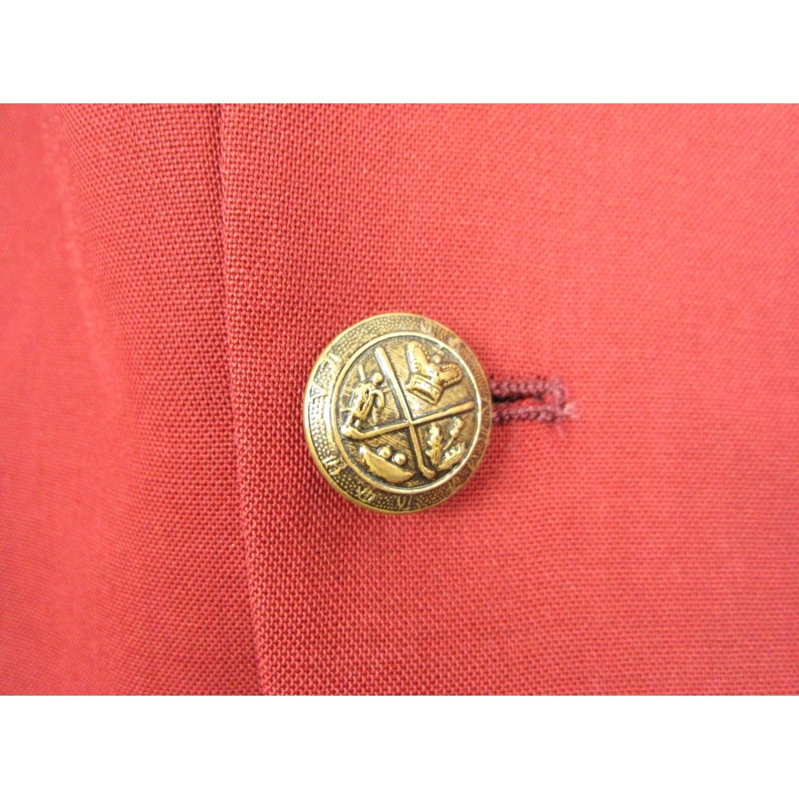 Vintage Vintage Palm Beach Blazer Mens 40 Red Coat Beach of Blazer Champions 80s Size 40R - 7 Thumbnail