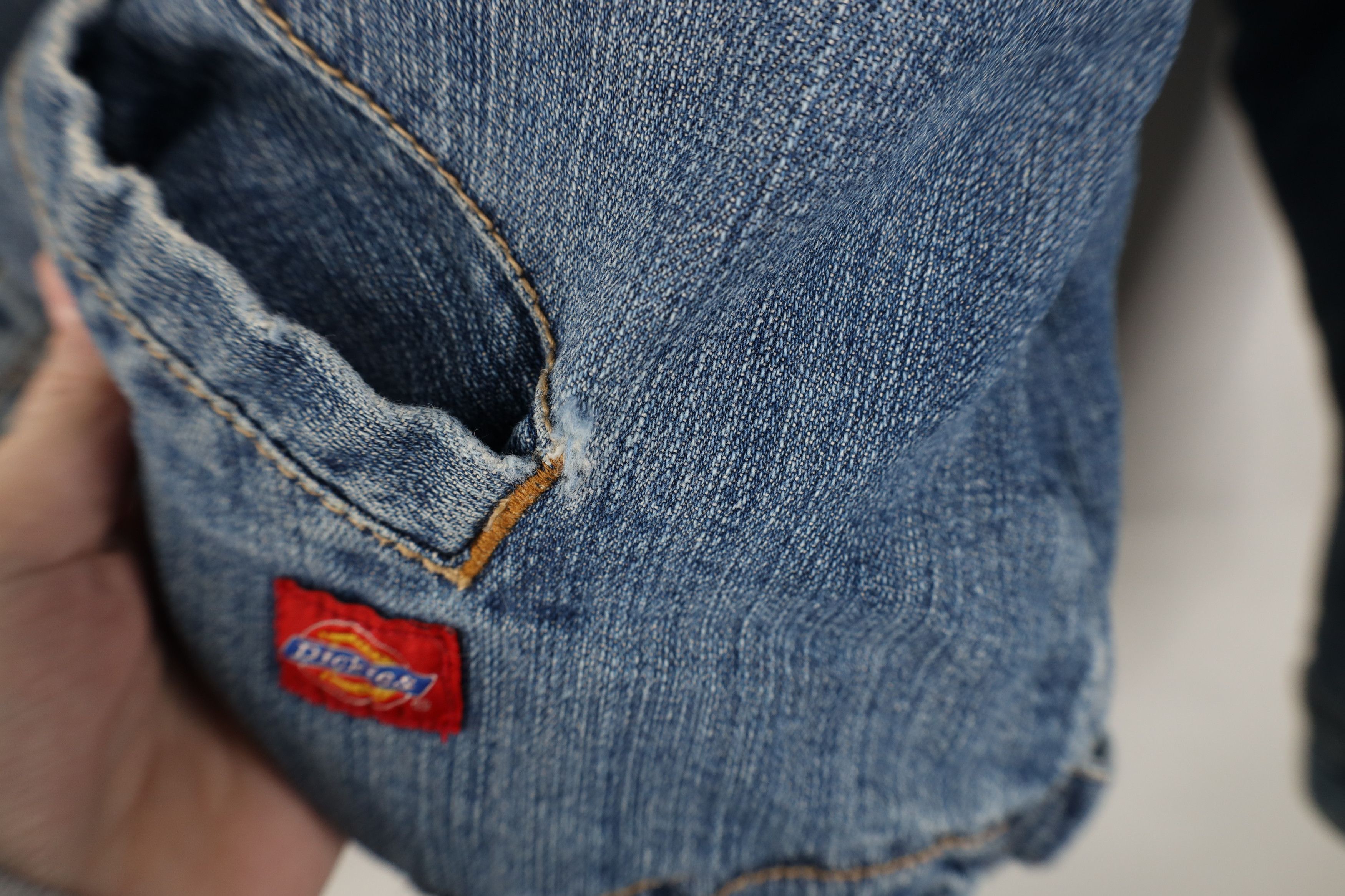 Dickies Vintage Y2K Dickies Quilted Denim Jean Tucker Jacket Blue Size XL / US 12-14 / IT 48-50 - 5 Thumbnail