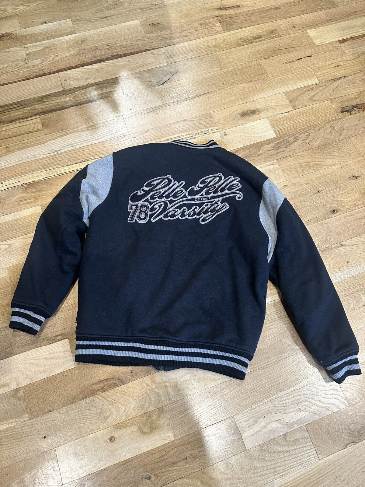 Pelle Pelle Pelle Pelle Varsity Jacket PO L Size US L / EU 52-54 / 3 - 3 Thumbnail