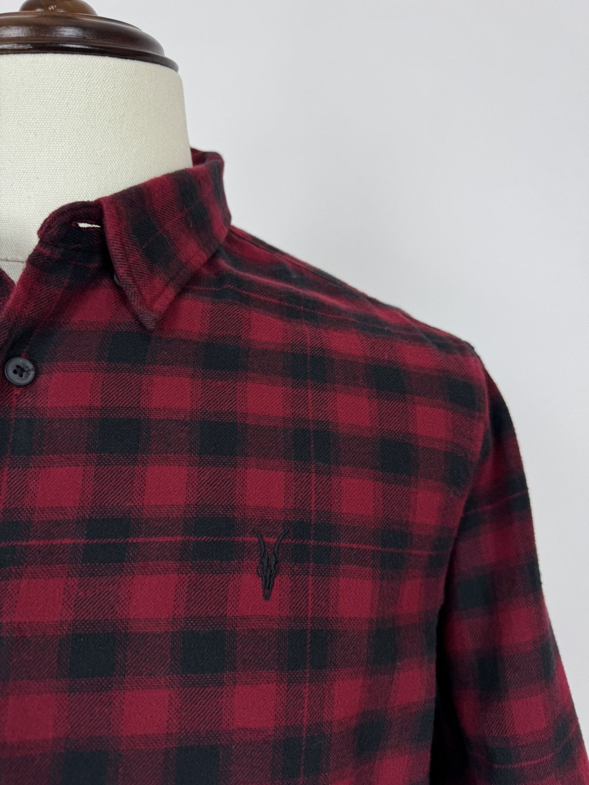 Allsaints Allsaints Chetco LS Plaid flannel shirt Checkered size M Size US M / EU 48-50 / 2 - 3 Thumbnail