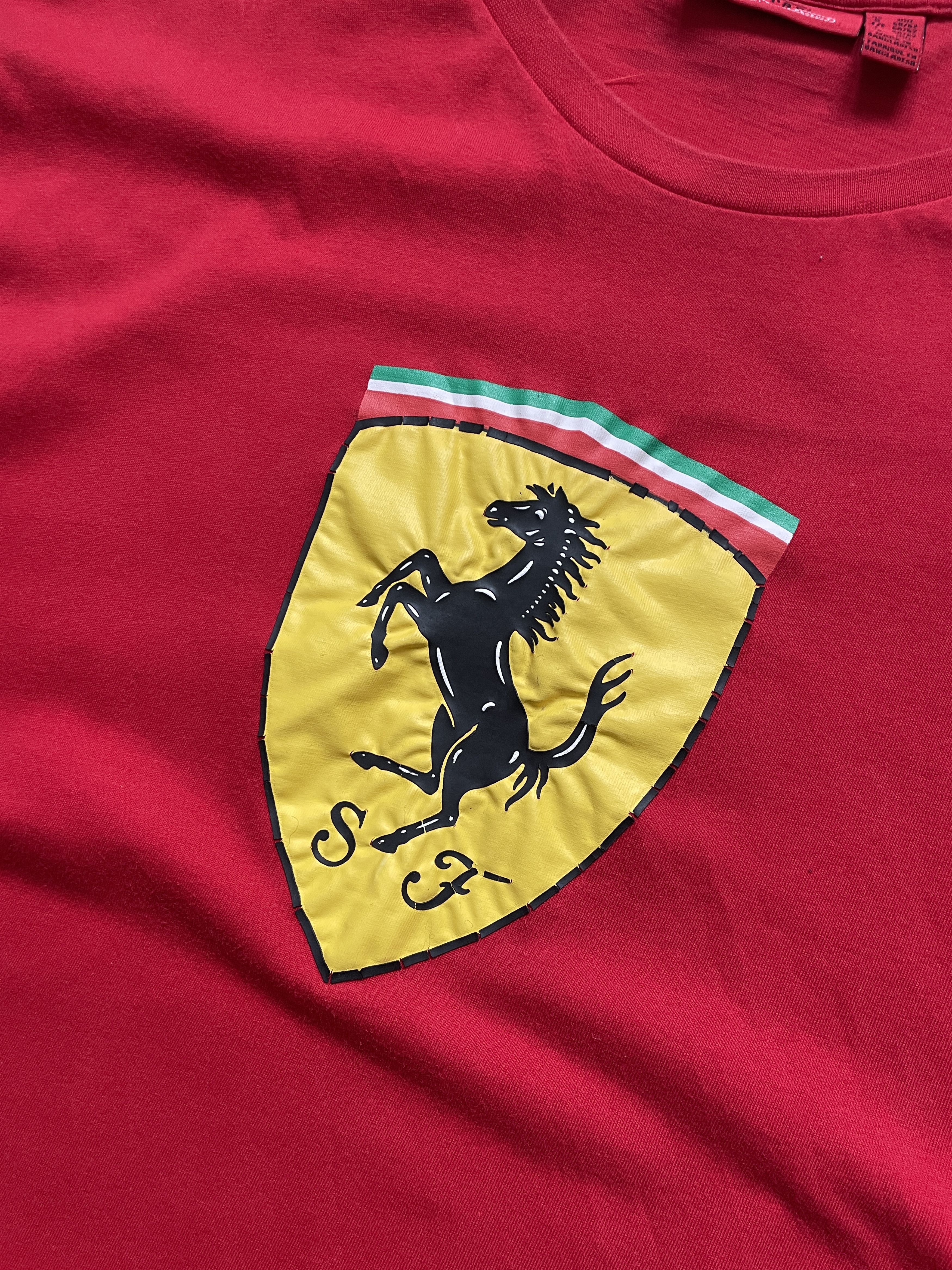 Ferrari Y2K FERRARI SCHUMACHER RED MOTORSPORT Size US XXL / EU 58 / 5 - 2 Thumbnail