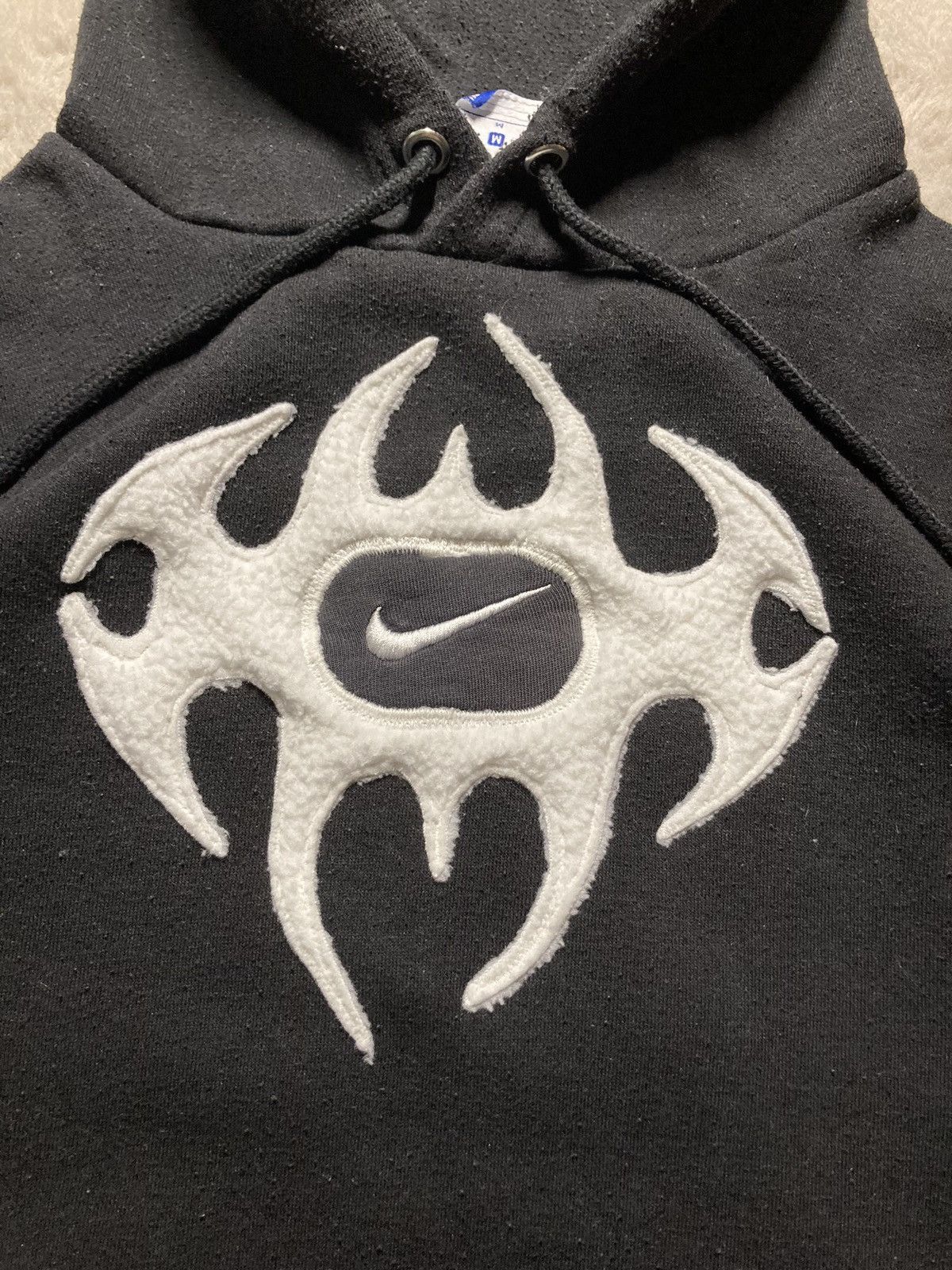 Nike × Vintage ⛩️nike hoodie custom fleece vintage y2k center big logo Size US M / EU 48-50 / 2 - 4 Thumbnail