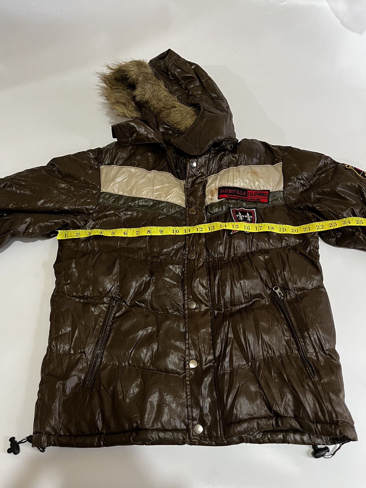 Japanese Brand Fur puffer jacket badboy ifsixwasnine style Size US L / EU 52-54 / 3 - 13 Thumbnail