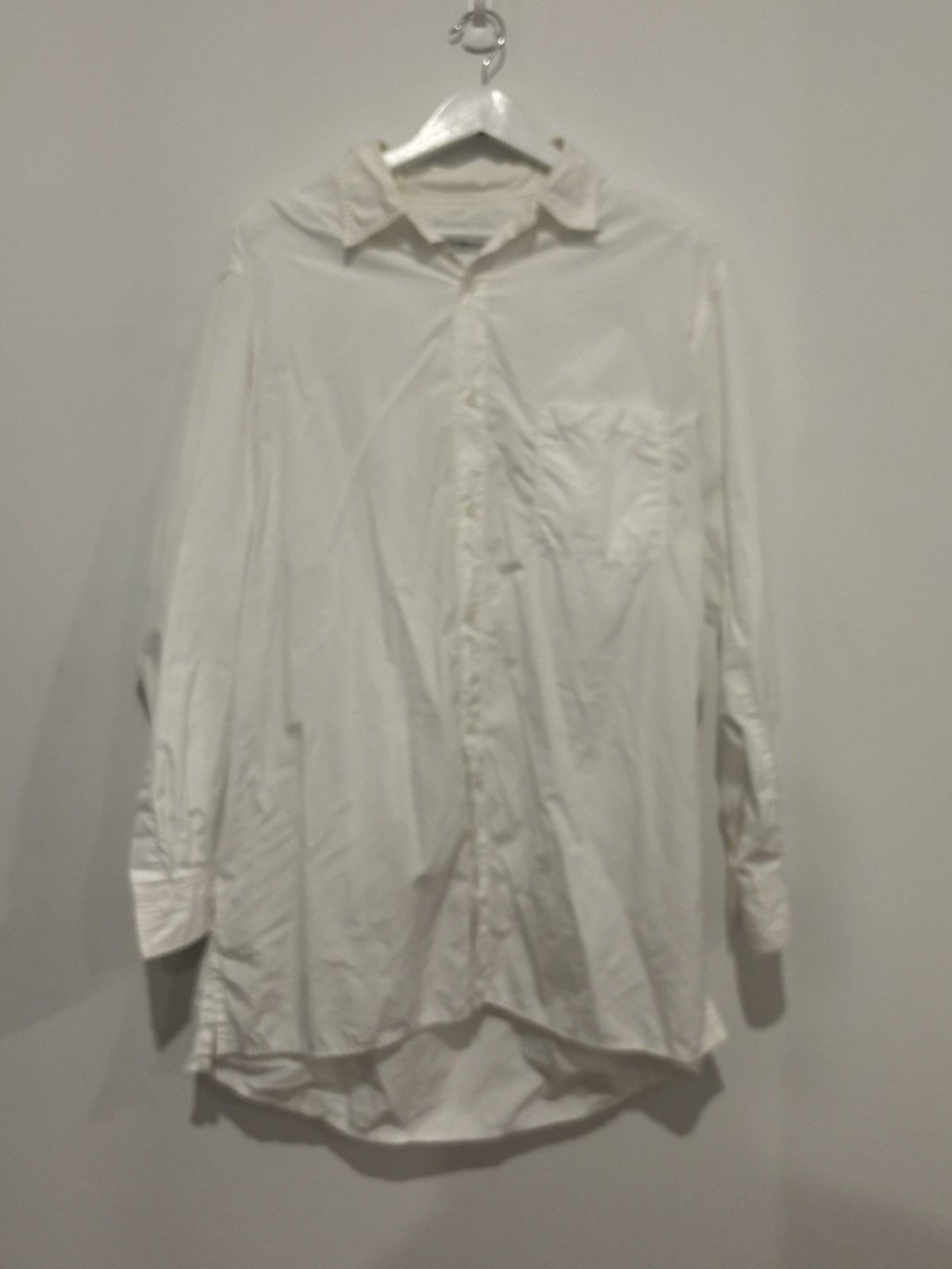Yohji Yamamoto Yohji Yamamoto Pour Homme Lomg Button Up Shirt Size US L / EU 52-54 / 3 - 1 Thumbnail