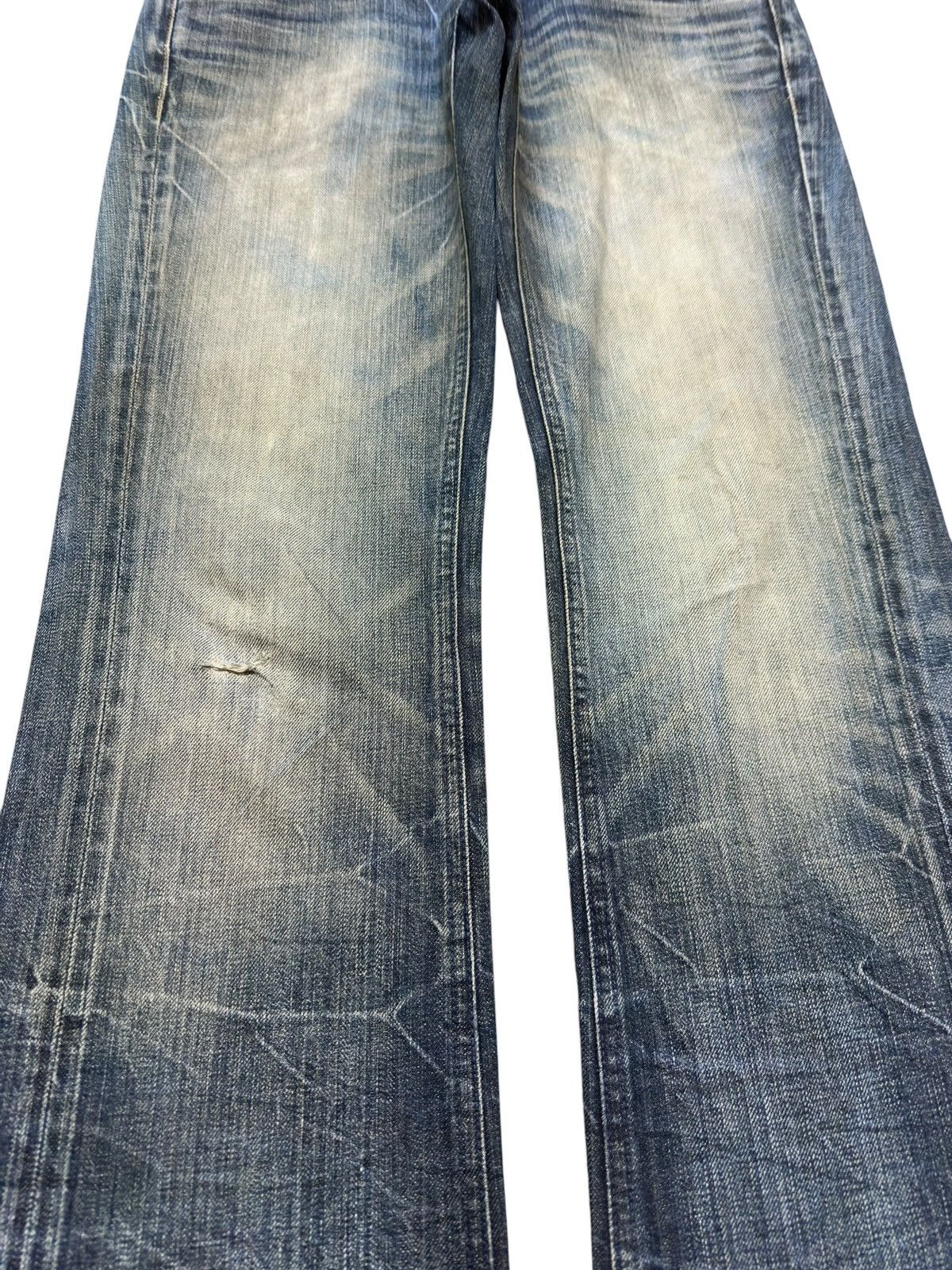Big John Vintage Big John Tailored Flare Bootcut Honeycomb Denim Size US 30 / EU 46 - 3 Thumbnail