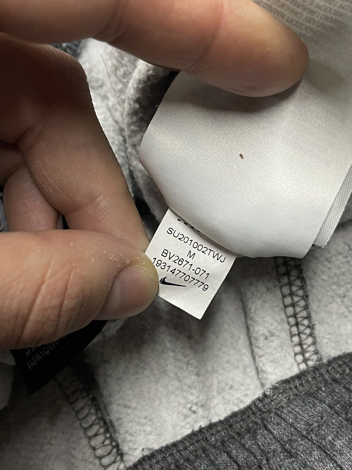 Nike Mens Nike Basic Grey Sweatpants Small Logo Drill Y2K ACG TN Size US 32 / EU 48 - 8 Thumbnail