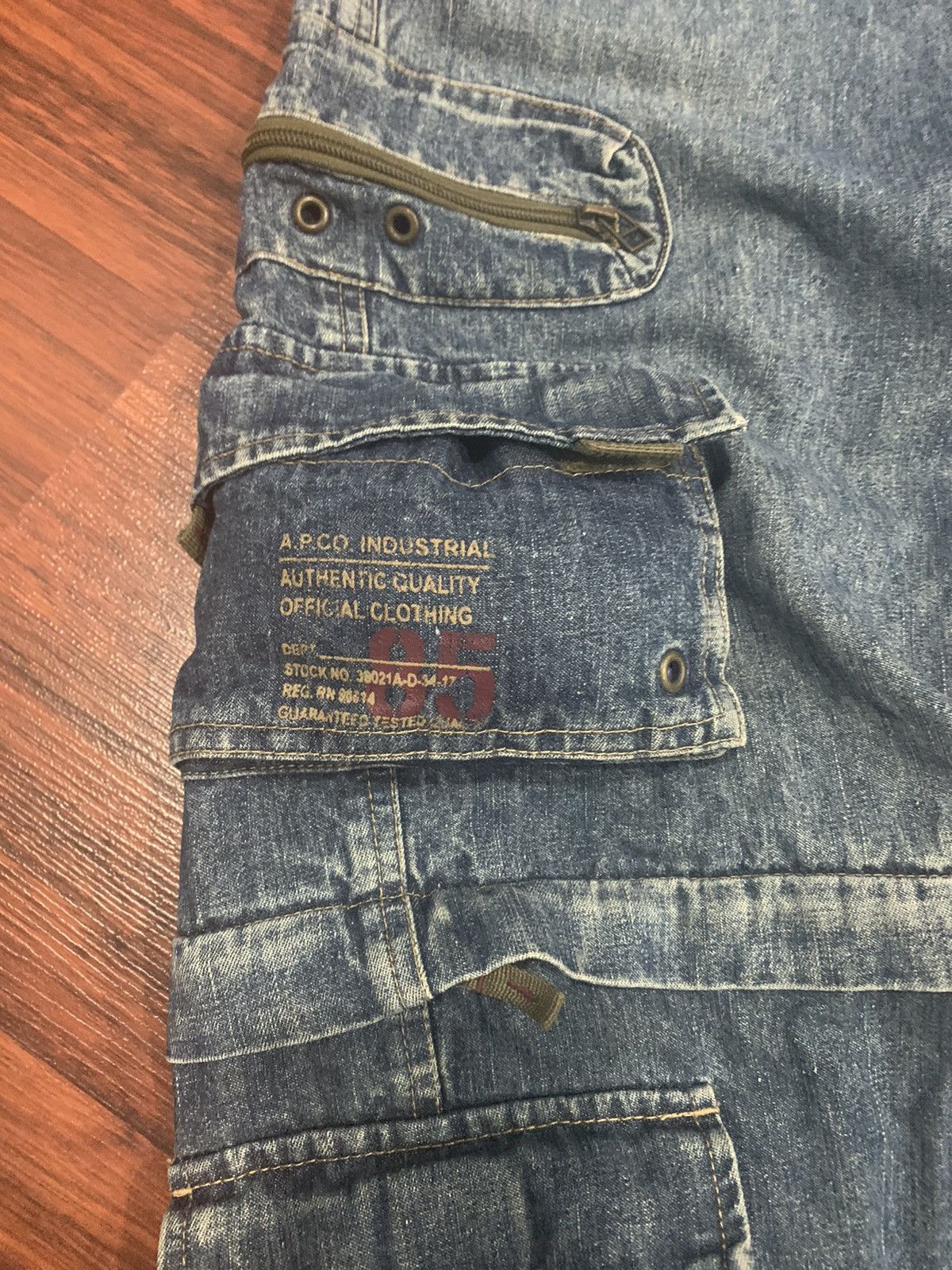 If Six Was Nine × Japanese Brand APC.CO Multipocket Jeans Pants Size US 28 / EU 44 - 7 Thumbnail