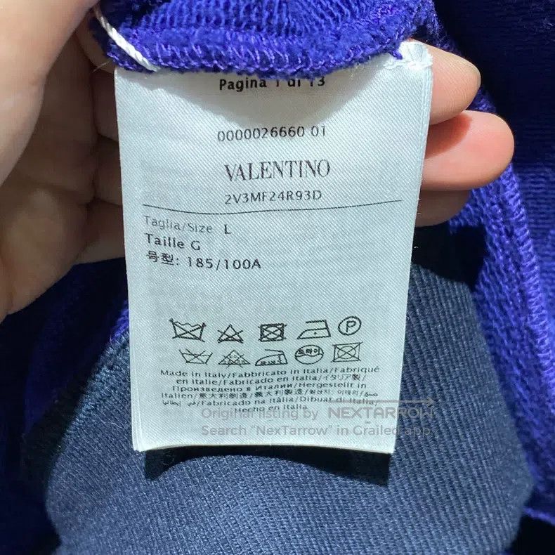 Valentino Valentino Contrasting logo letter logo cardigan Size L / US 10 / IT 46 - 4 Thumbnail