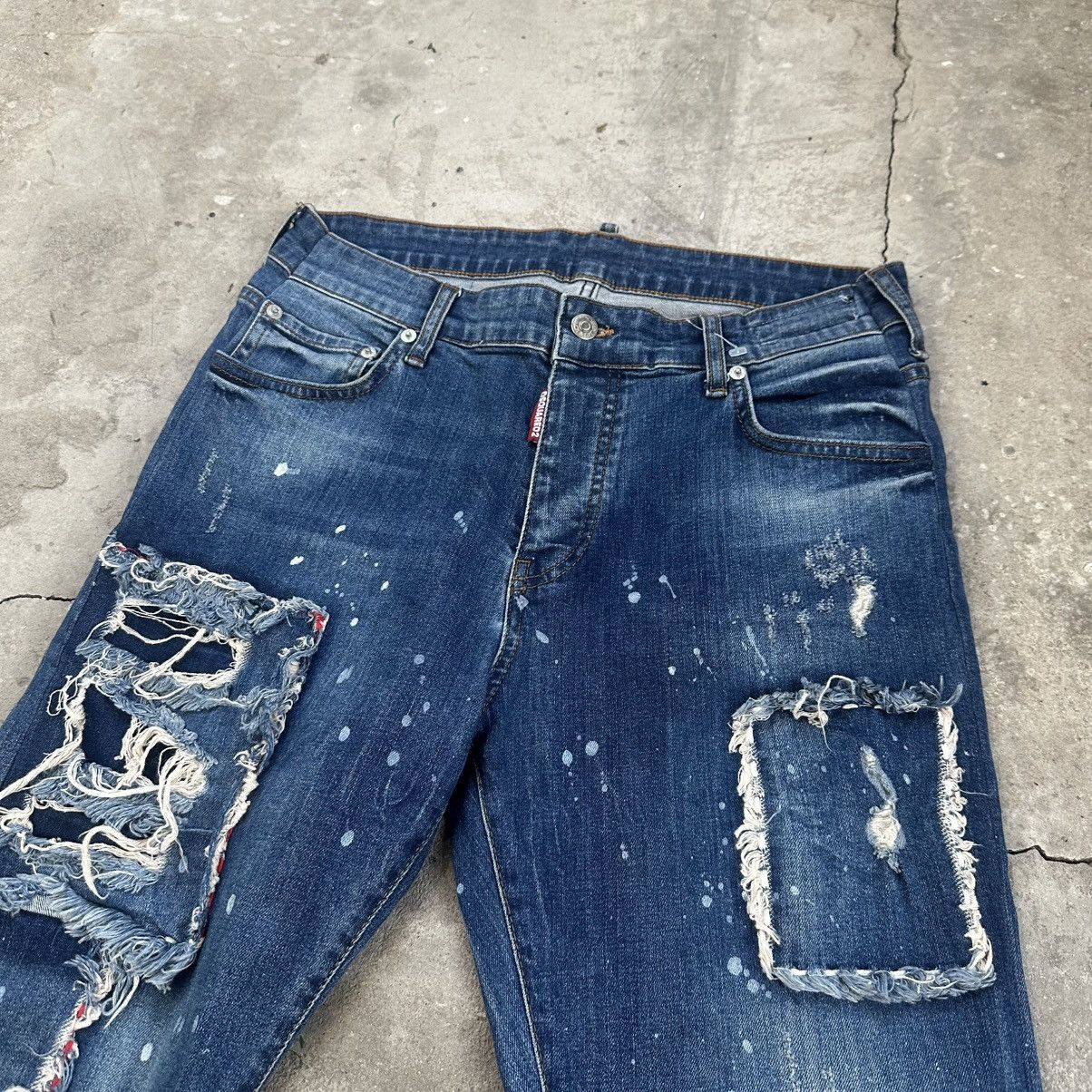 Dsquared2 Dsquared2 2014 patchwork Distressed Jeans Made In Italy Size US 32 / EU 48 - 5 Thumbnail