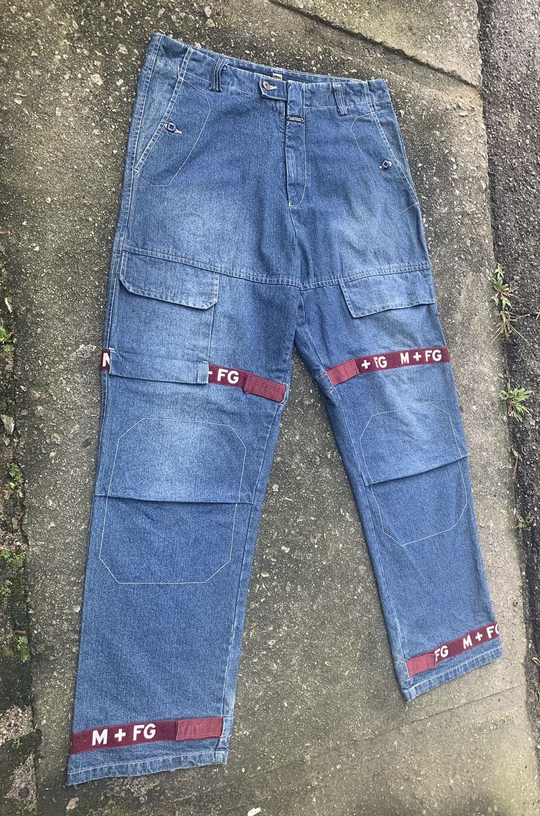 Marithe + Francois Girbaud Le Jean De Marithe Francois Girbaud Reconstructed Pant Size US 35 - 3 Thumbnail