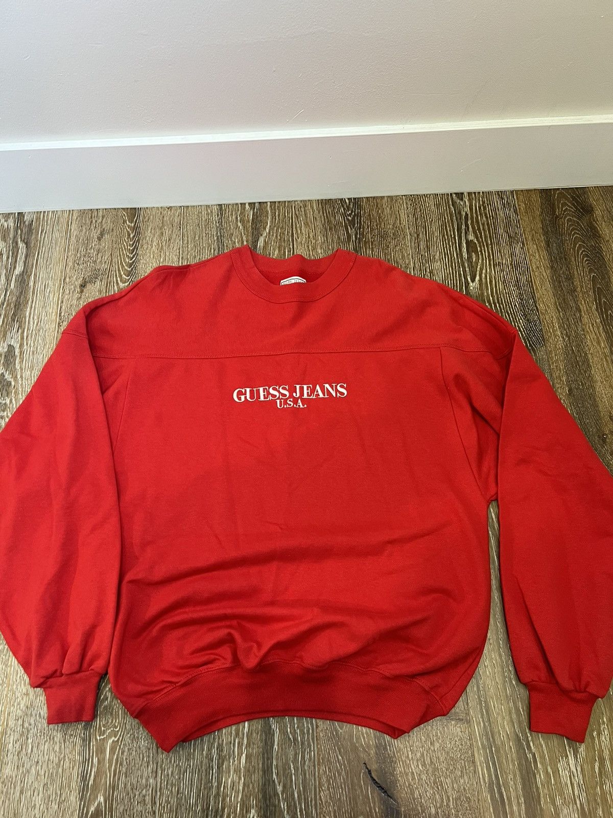 Guess Vintage guess jeans usa crewneck Size US M / EU 48-50 / 2 - 1 Thumbnail