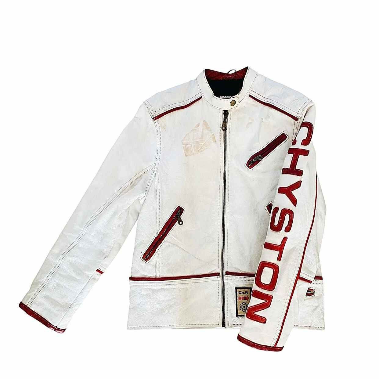 Other CHYSTON Protective Biker Leather Jacket Size S / US 4 / IT 40 - 5 Thumbnail