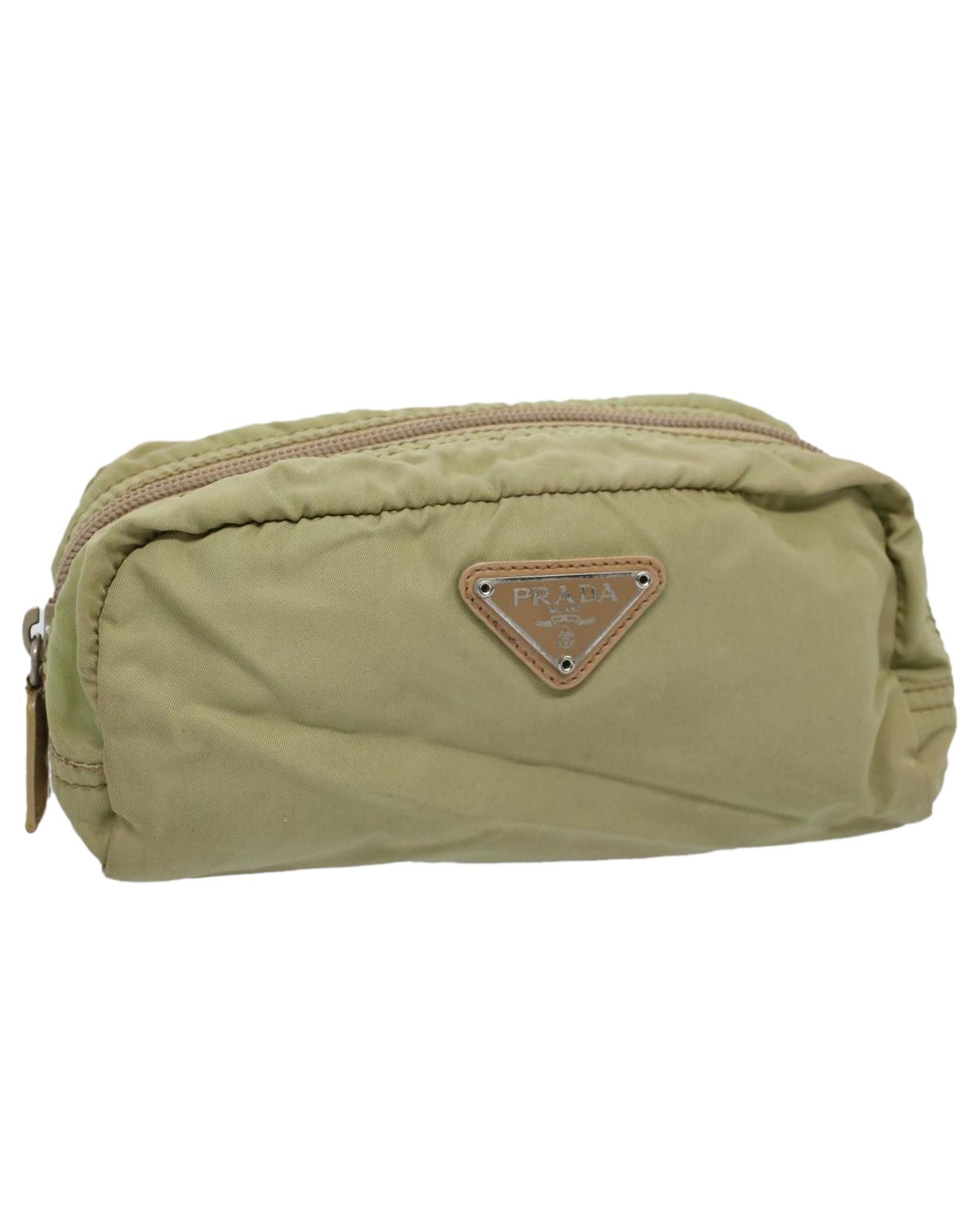 image of Prada Green Synthetic Accessory With Minimal Scratches, Women's