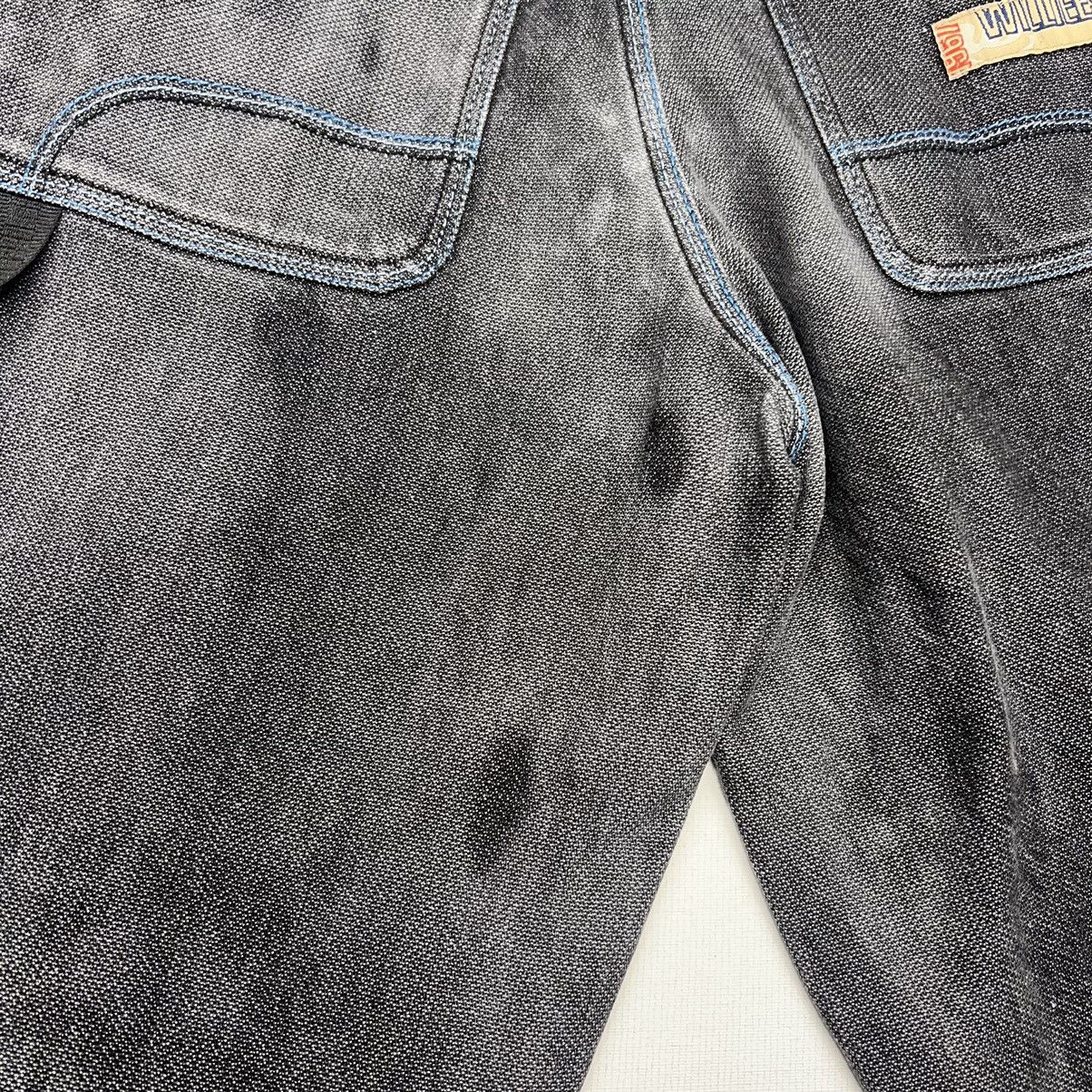Ecco × Vintage VTG Willie Esco Jeans Grey Denim Duns Faded Baggy Y2K Size US 32 / EU 48 - 19 Thumbnail