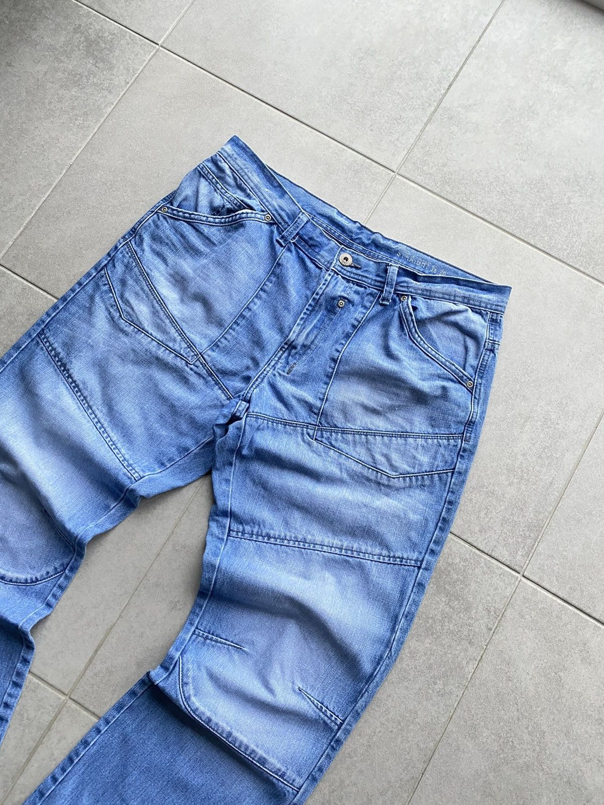 Other Vintage Y2K Blue Denim Jeans Size US 36 / EU 52 - 3 Thumbnail