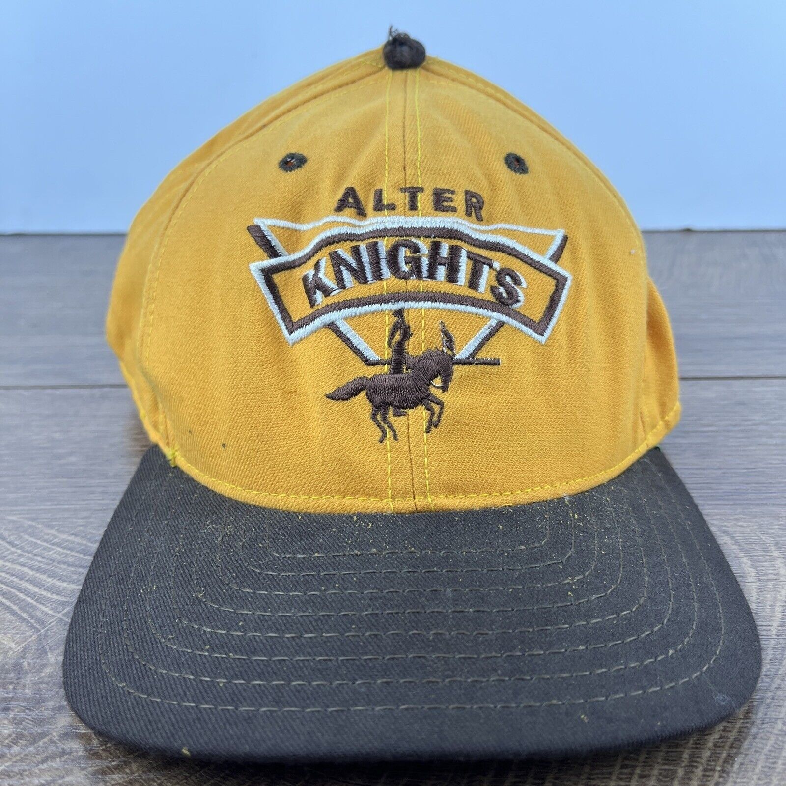 Other Alter Knights Hat Alter High School Yellow Hat Adjustable Ad Size ONE SIZE - 1 Thumbnail