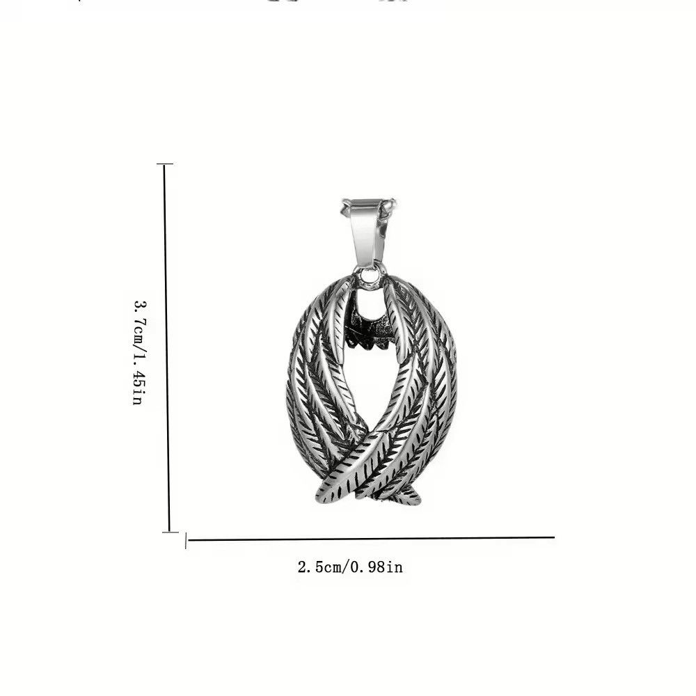 Jewelry Simple Angel Wings Necklace Size ONE SIZE - 4 Thumbnail