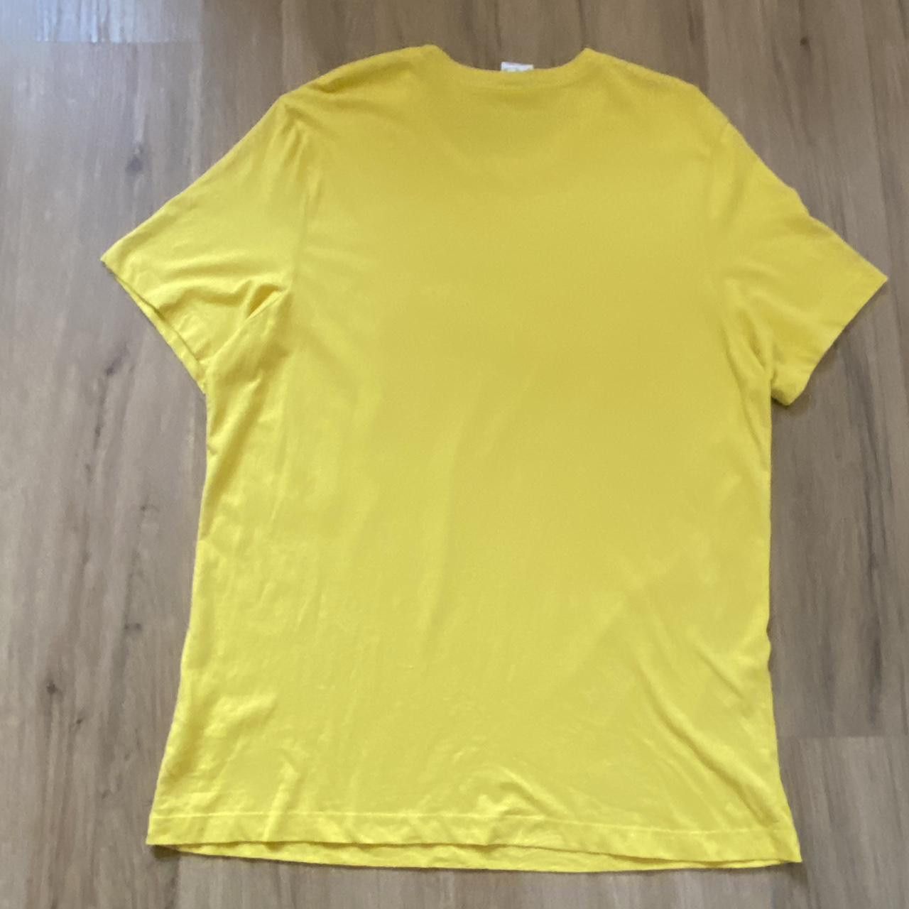 Nike Yellow Nike cotton t-shirt #streetwear Sportswear Size US XL / EU 56 / 4 - 3 Thumbnail