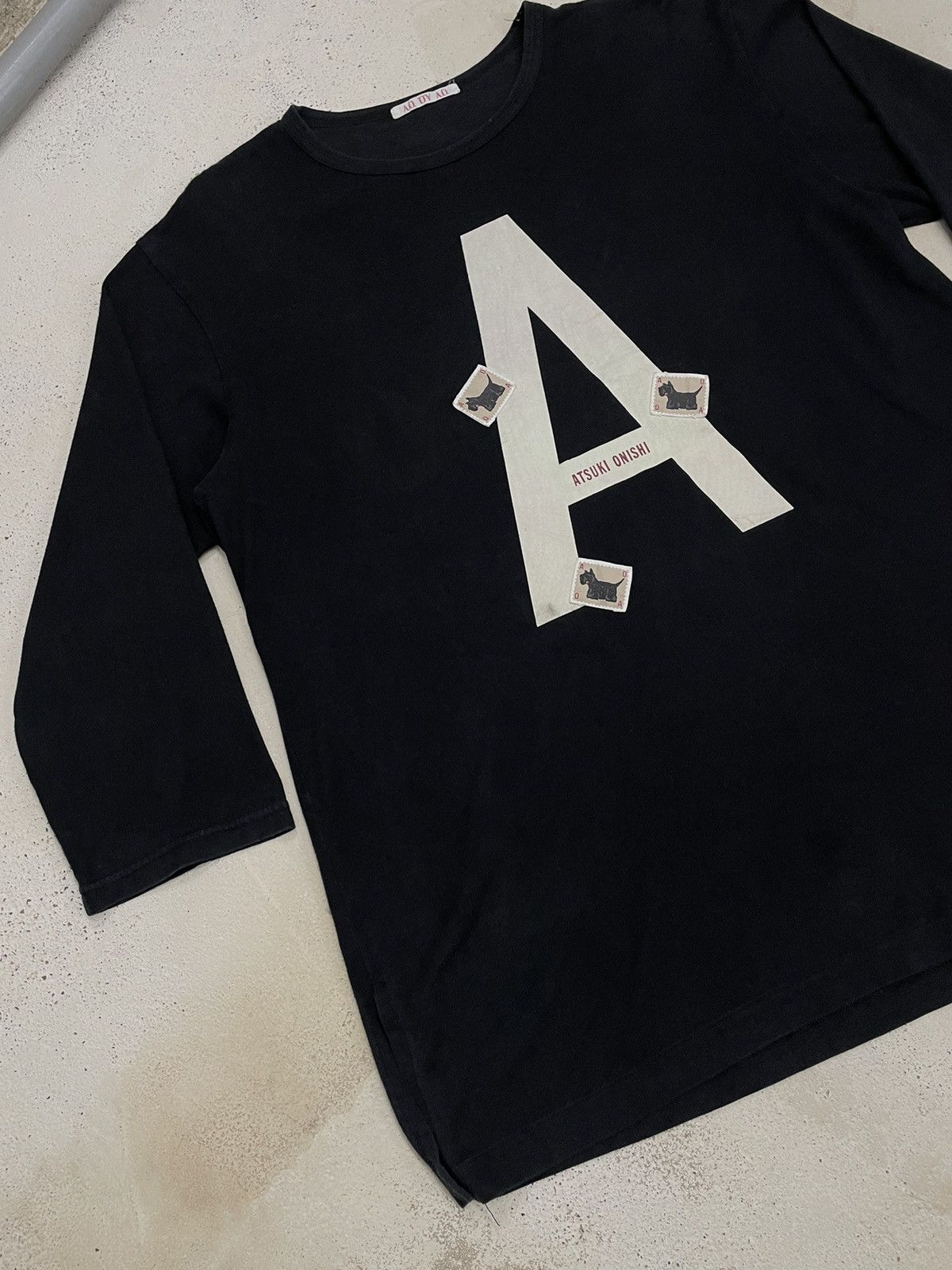 Designer Atsuki Onishi Mirror Print 3 Quarter Sleeve Archive Design Size US XL / EU 56 / 4 - 3 Thumbnail