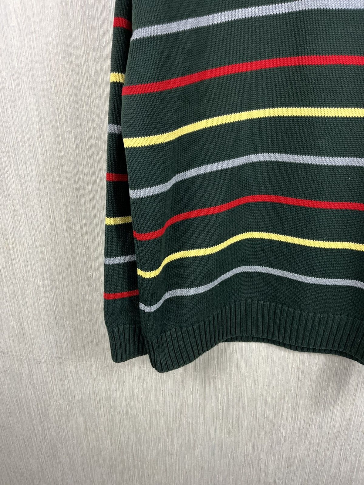 Paul & Shark × Vintage Paul & Shark vintage striped knit sweater half zip logo Size US L / EU 52-54 / 3 - 7 Thumbnail