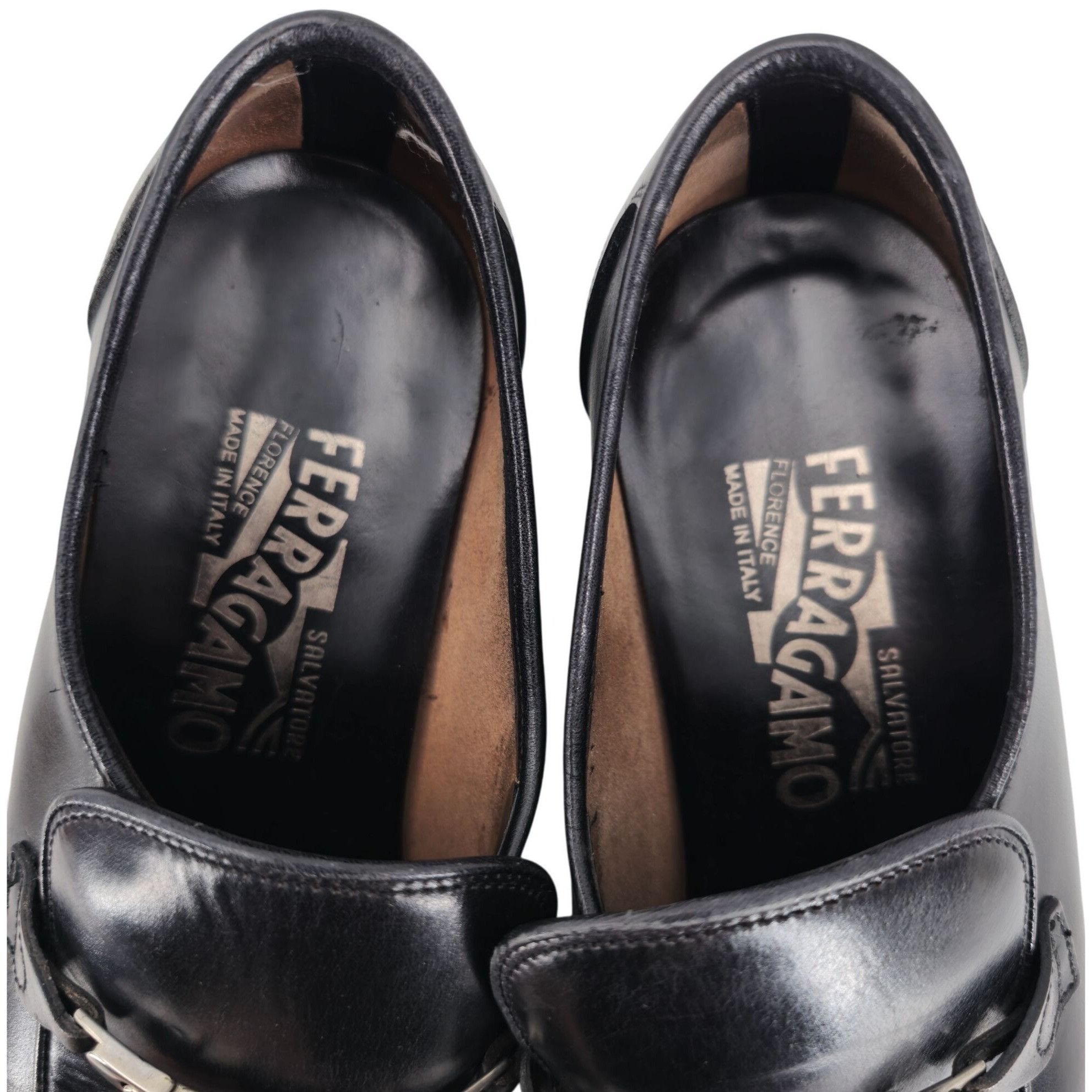 Salvatore Ferragamo Salvatore Ferragamo Italy Mens 6 Black Leather Dress Shoes Size US 6 / EU 39 - 5 Thumbnail