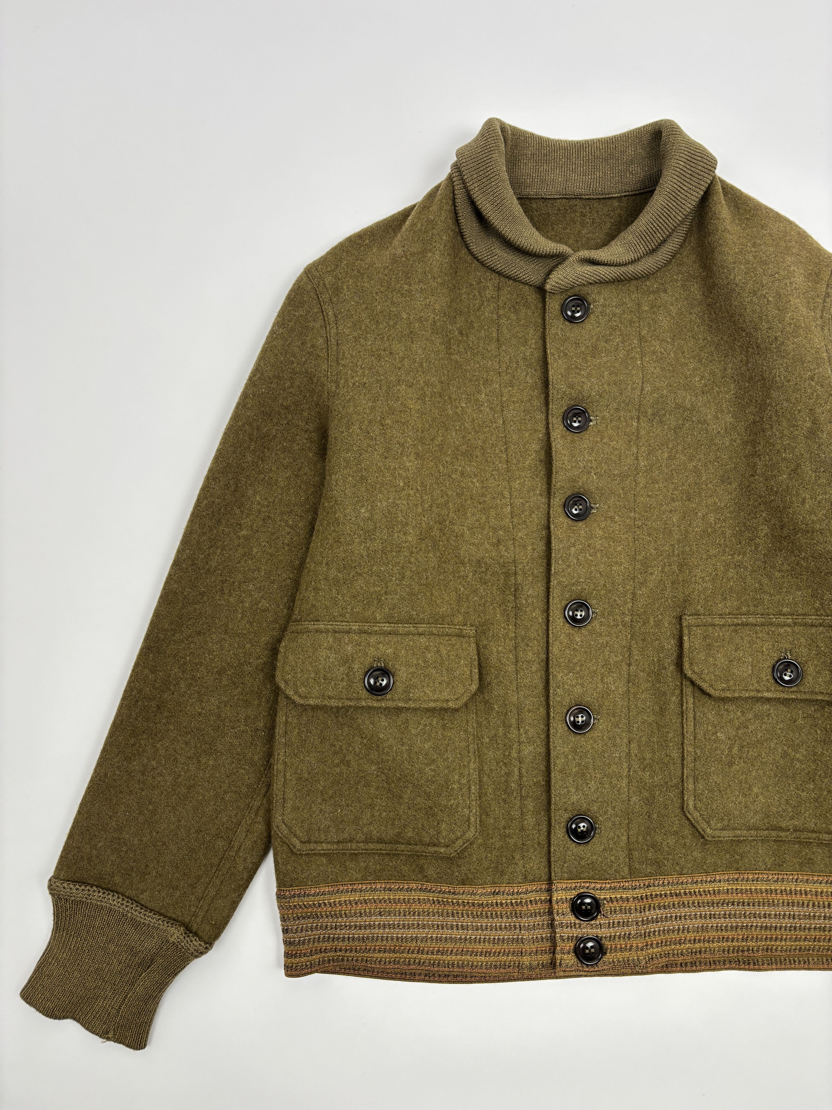 Warehouse & Co. Warehouse A-1 Wool Jacket Size US L / EU 52-54 / 3 - 3 Thumbnail