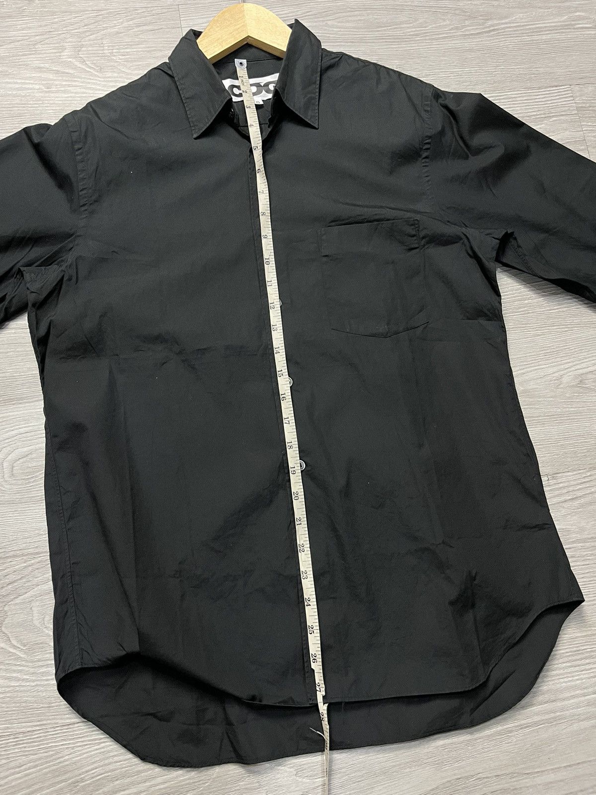 Comme des Garcons SZ-B001 COMME des GARCONS CDG Black Shirt Size US M / EU 48-50 / 2 - 8 Thumbnail