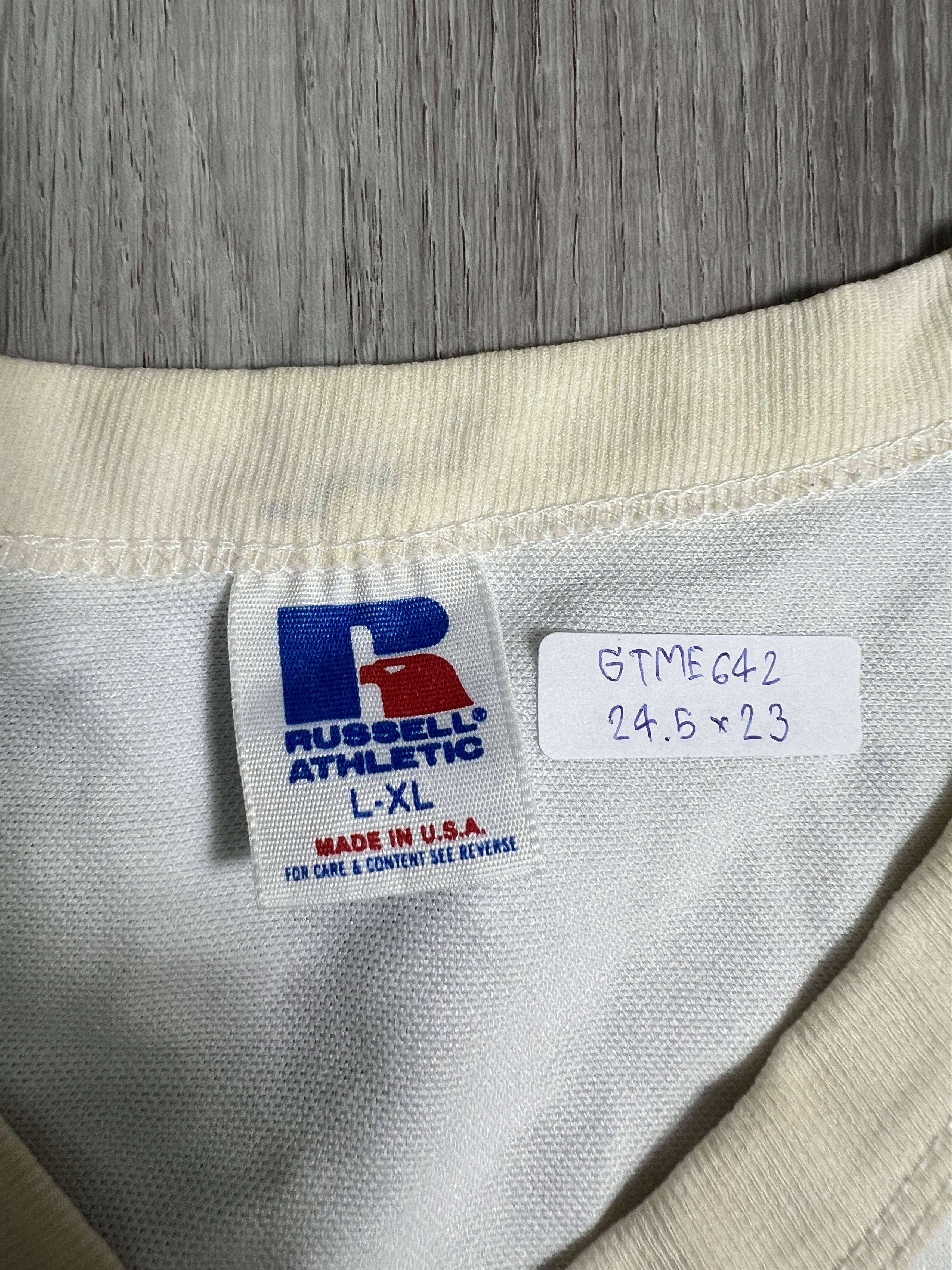 Russell Athletic Y2K Vintage Russell Athletic White Mesh Jersey (XL) GTME642 Size US XL / EU 56 / 4 - 2 Thumbnail