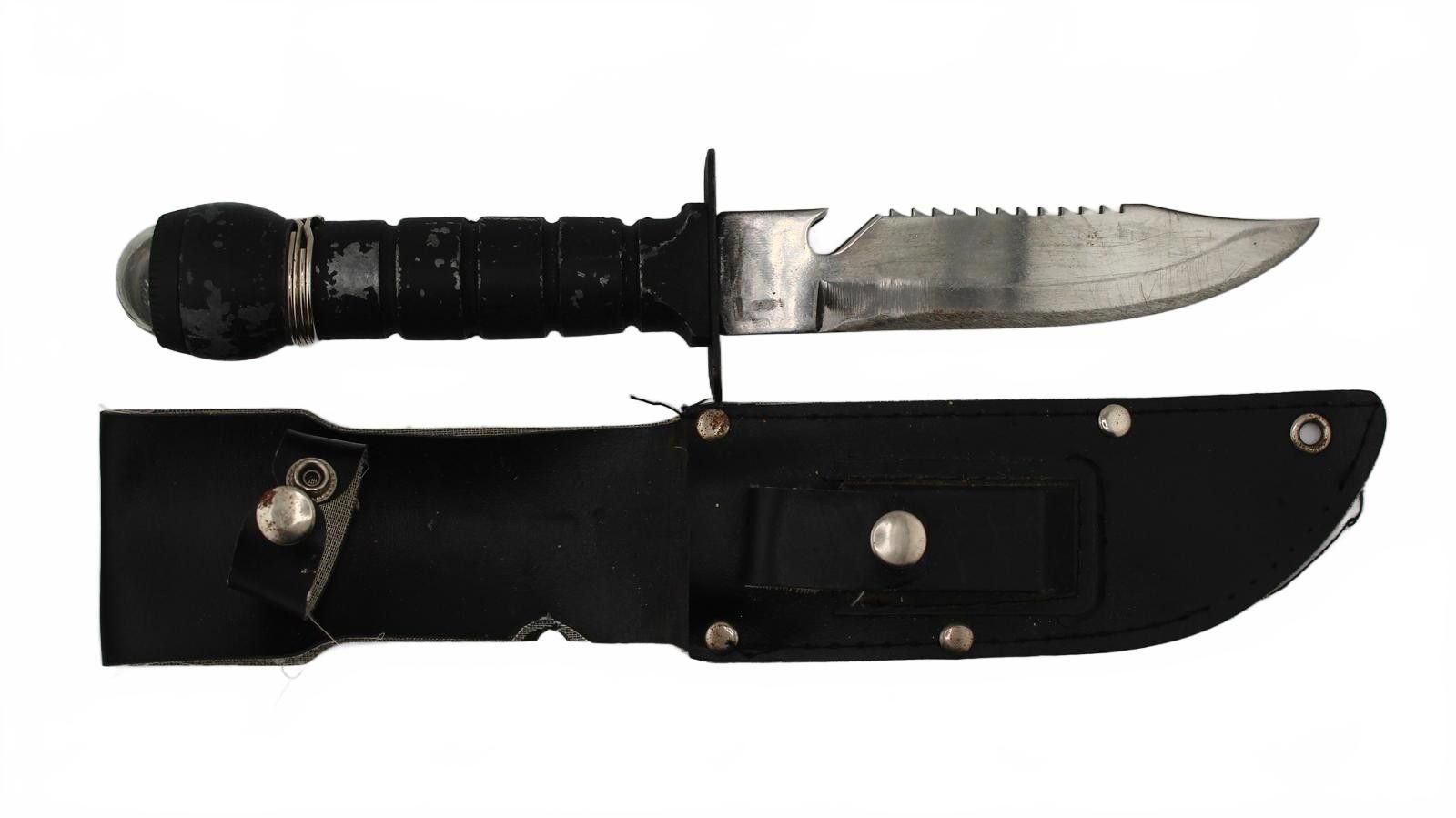 Designer Vintage 1980's Survival Knife With Compass Size ONE SIZE - 3 Thumbnail