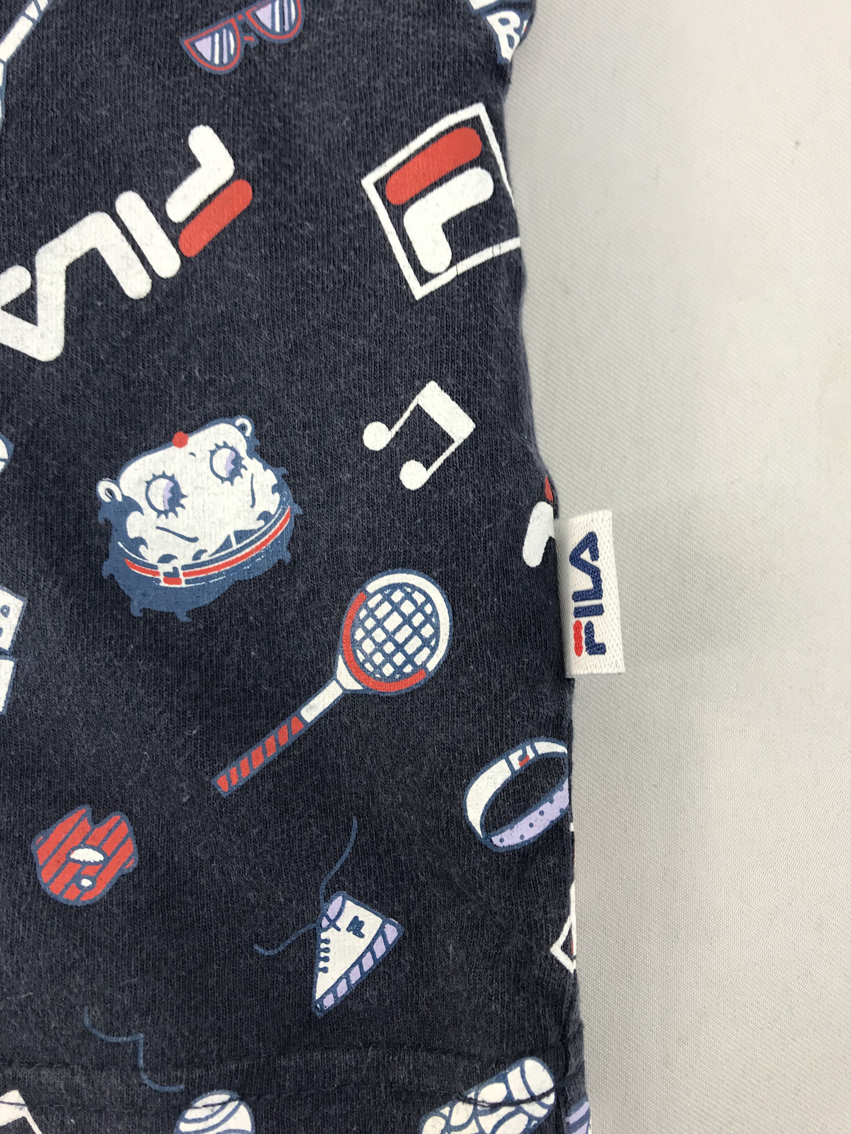 Fila Betty Boop X Fila Over Printed Logo Tee Unisex Size US L / EU 52-54 / 3 - 4 Thumbnail