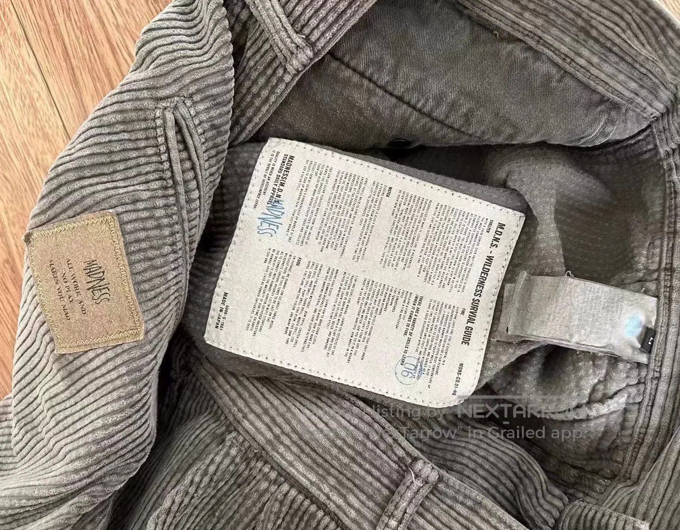 Madness madness corduroy pants for casual style. Size US 30 / EU 46 - 3 Thumbnail