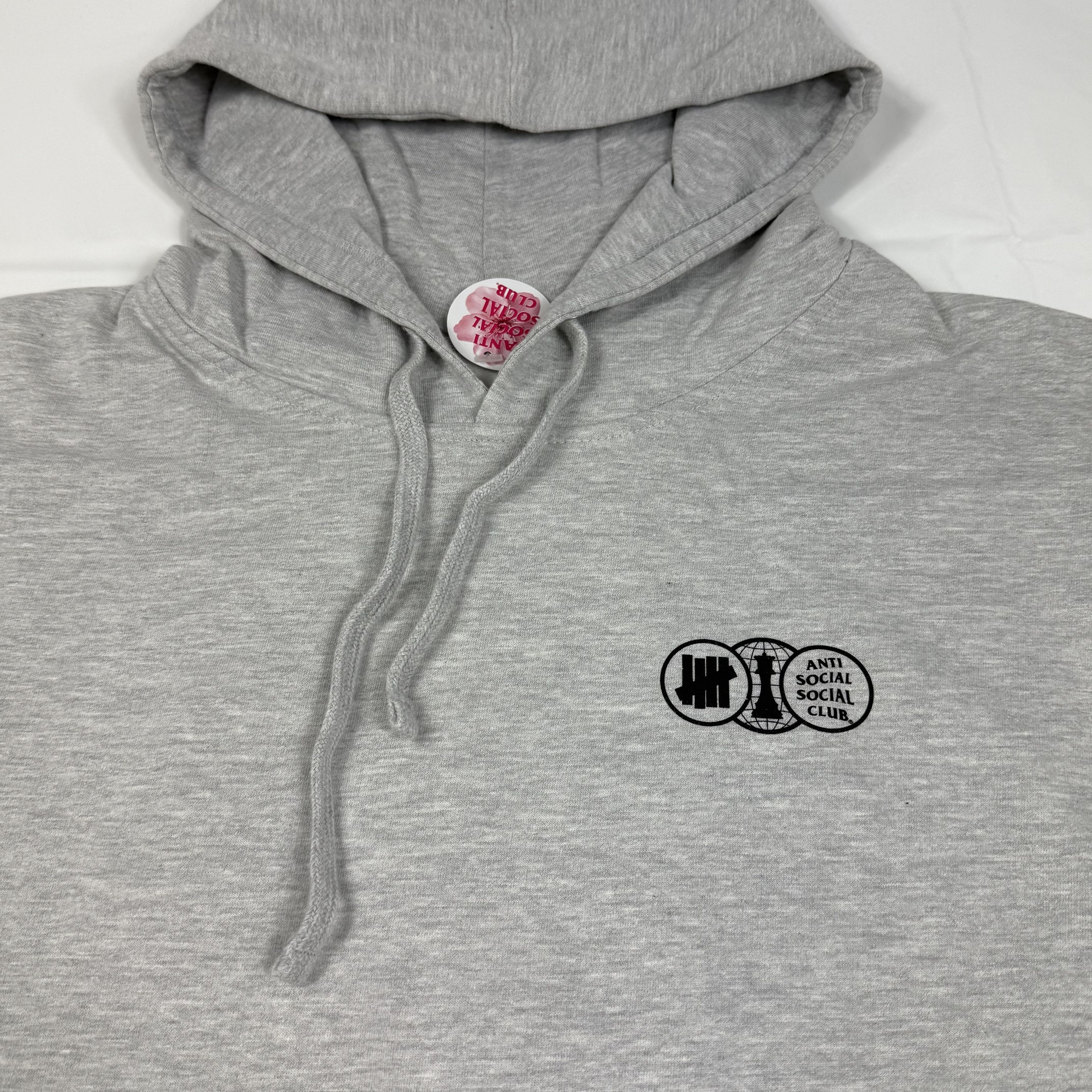 Anti Social Social Club × Undefeated Anti Social Social Club x Undefeated Hoodie Grey XXL NEW Size US XXL / EU 58 / 5 - 3 Thumbnail