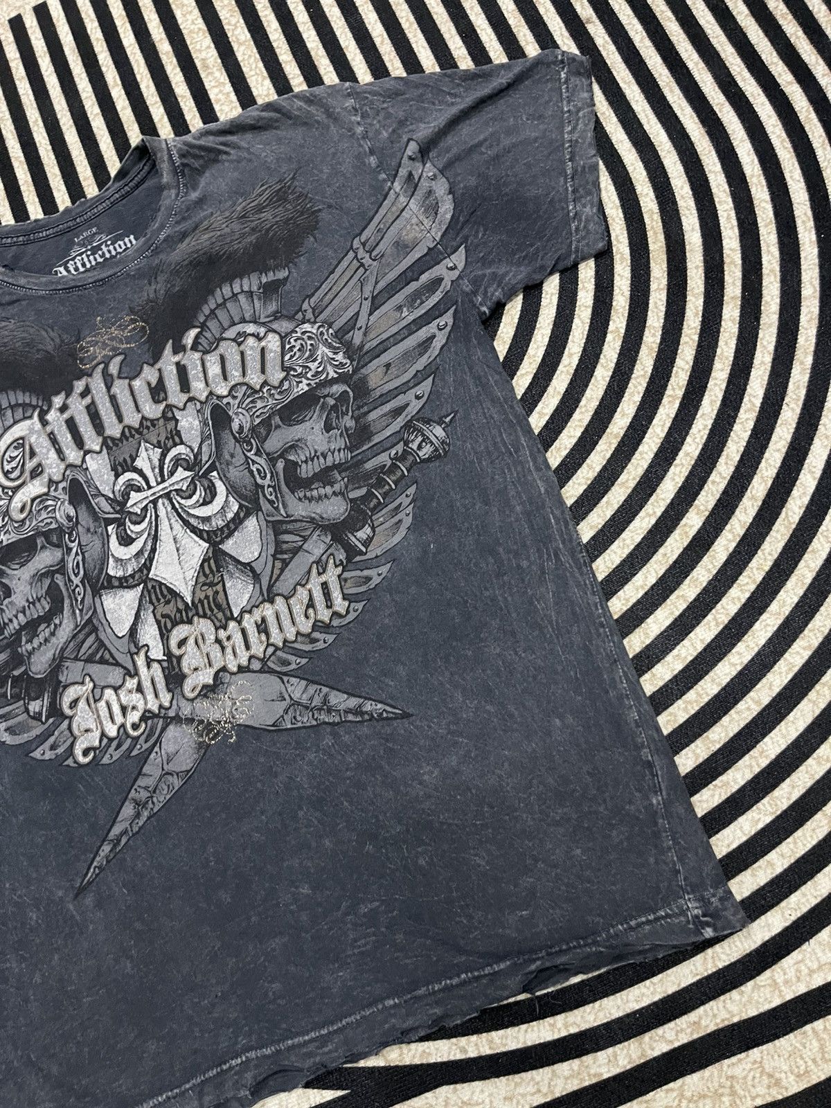 Affliction 00s AFFLICTION SIGNATURE SERIES JOSH BARNETT DISTRESS DESIGN Size US L / EU 52-54 / 3 - 4 Thumbnail