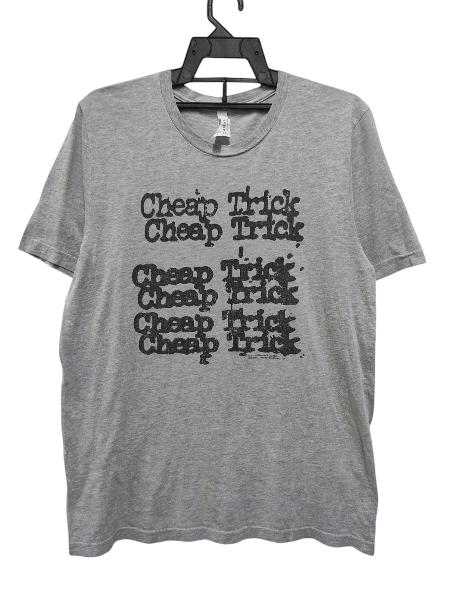 Band Tees VINTAGE CHEAP TRICK mens L gray tee Size US L / EU 52-54 / 3 - 1 Thumbnail