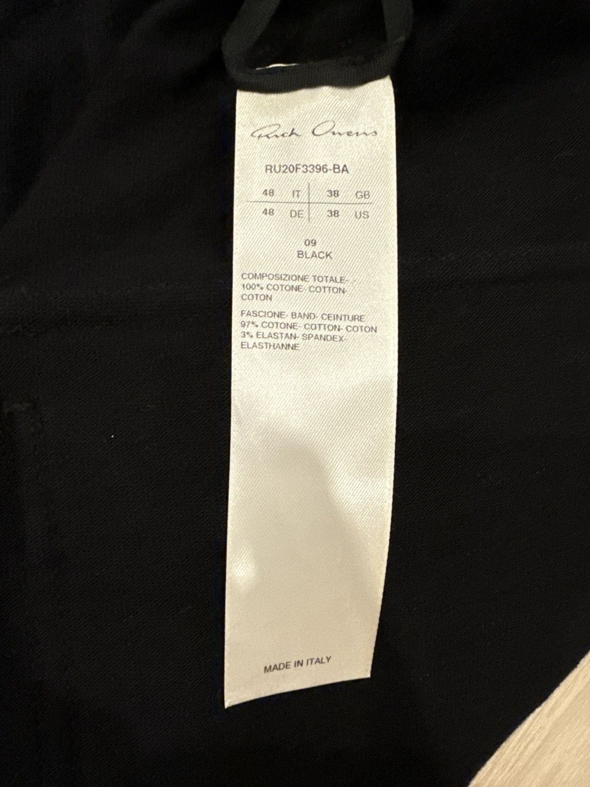 Rick Owens FW 2020 Rick Owens Cargo Jogger Sweatpants Size US 38 / EU 54 - 4 Thumbnail