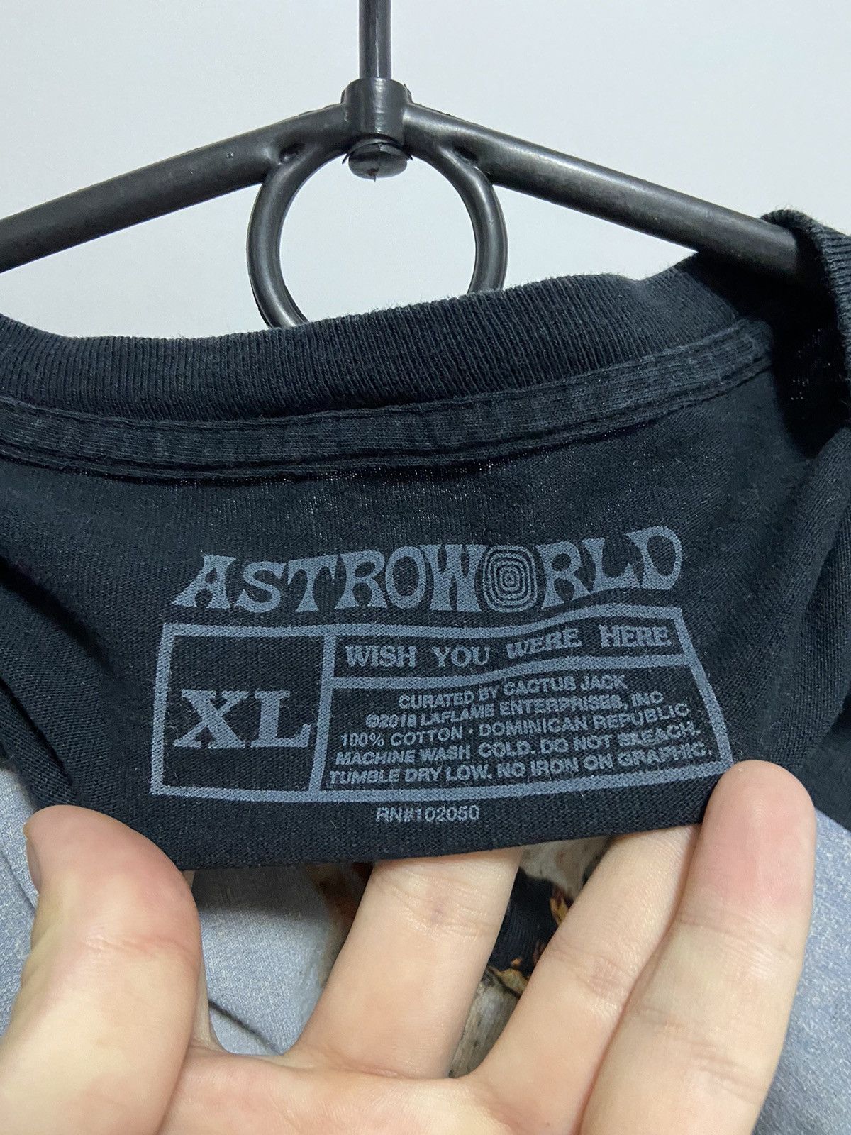 Travis Scott Travis Scott Astroworld astronaut big print logo sweatshirt Size US XL / EU 56 / 4 - 4 Thumbnail