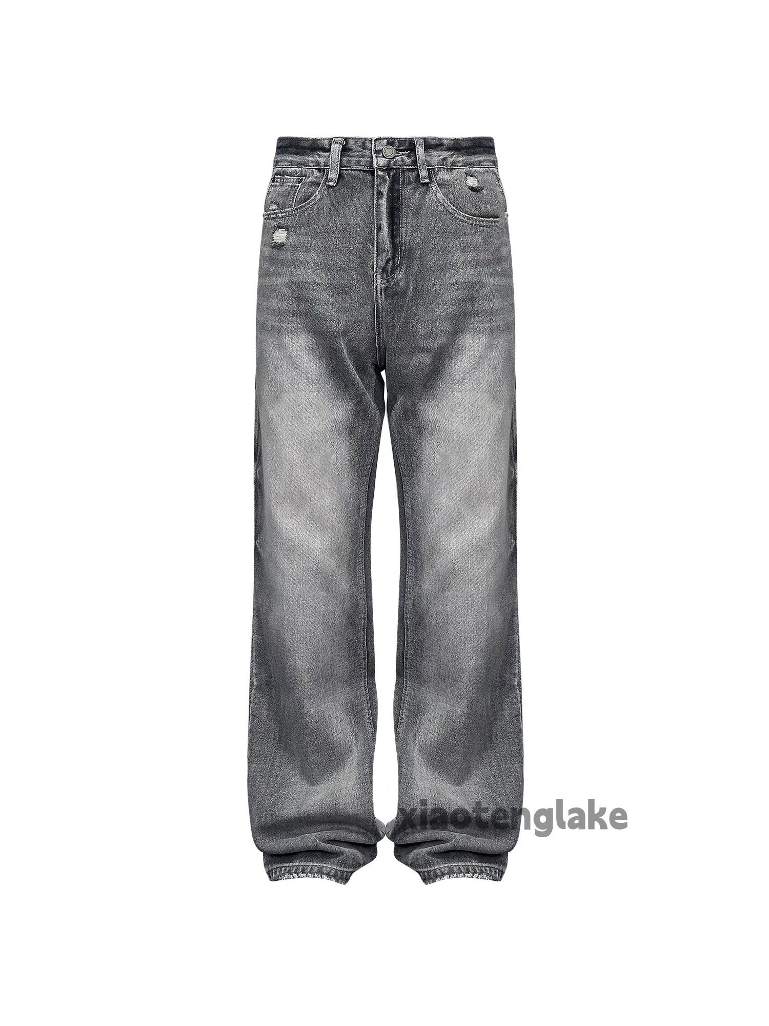 Jean × Vintage Unisex washed loose baggy hiphop yuppie jeans Size US 36 / EU 52 - 1 Thumbnail