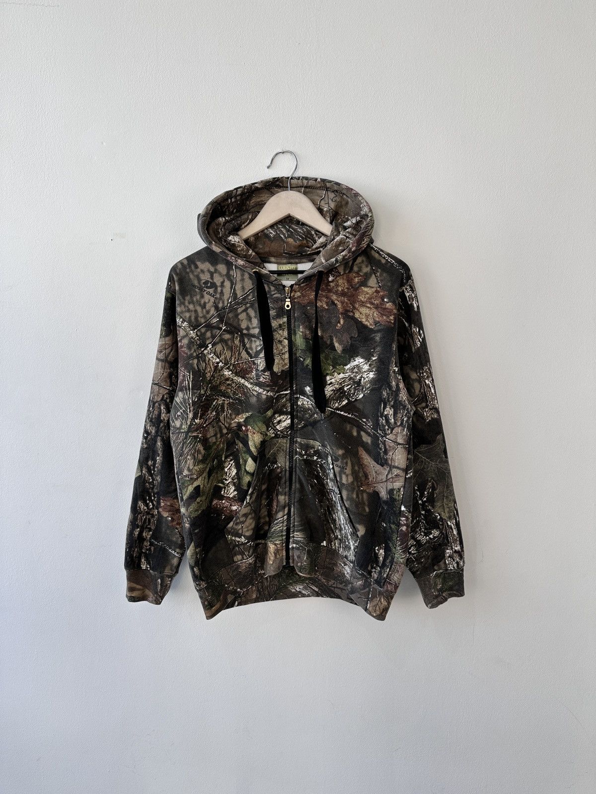Other Mossy Oak Camo Hoodie M Country Wear Full Zip Camouflage Size US M / EU 48-50 / 2 - 1 Thumbnail
