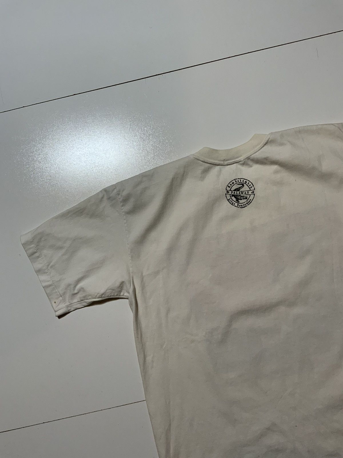 Vintage VTG Souvenirs Palawano Philippines Single Stitch T-Shirt Size US S / EU 44-46 / 1 - 4 Thumbnail