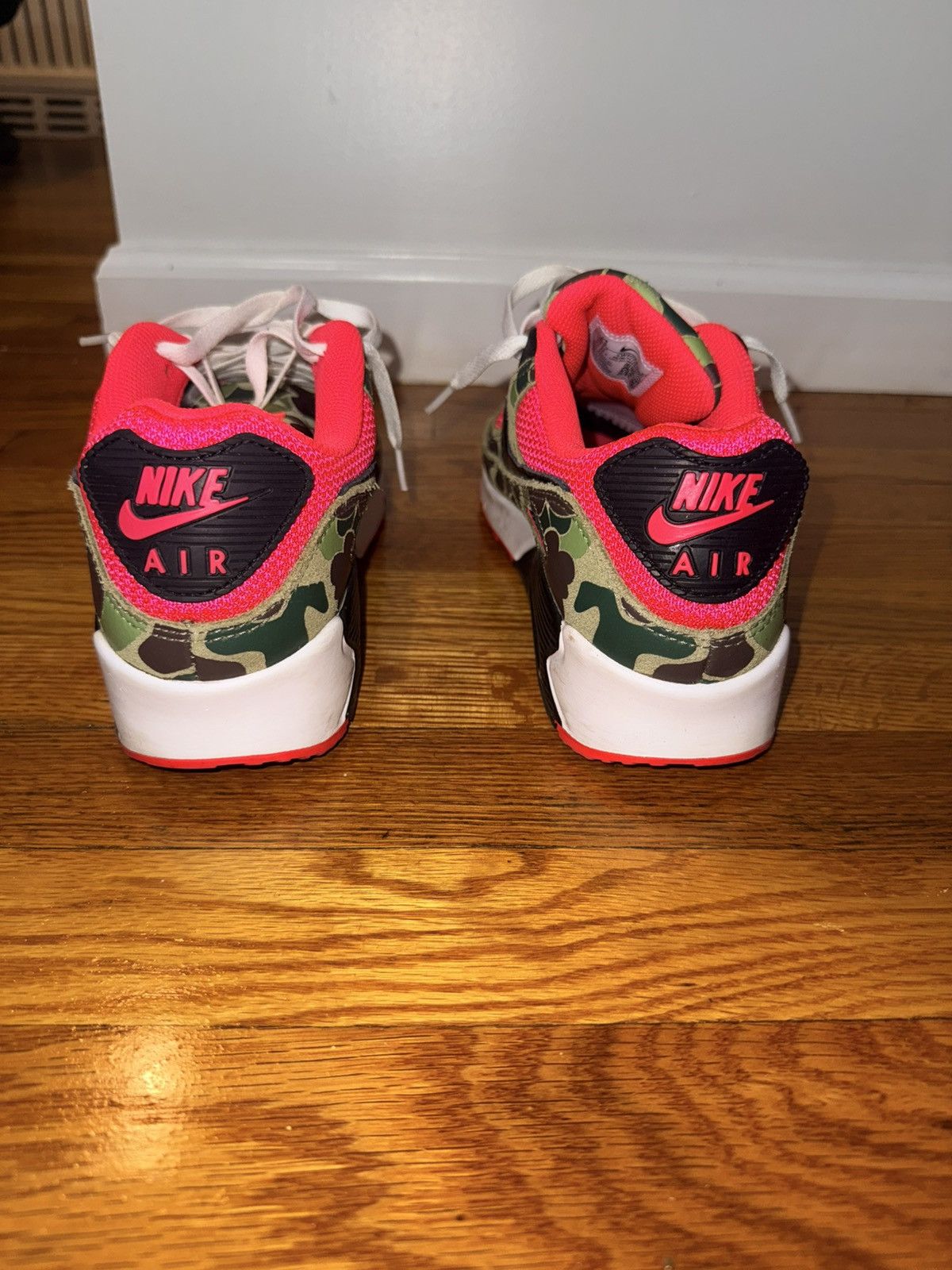 Nike Air Max 90 Reverse Camo Infrared , SZ 8.5 Size US 8.5 / EU 41-42 - 3 Thumbnail