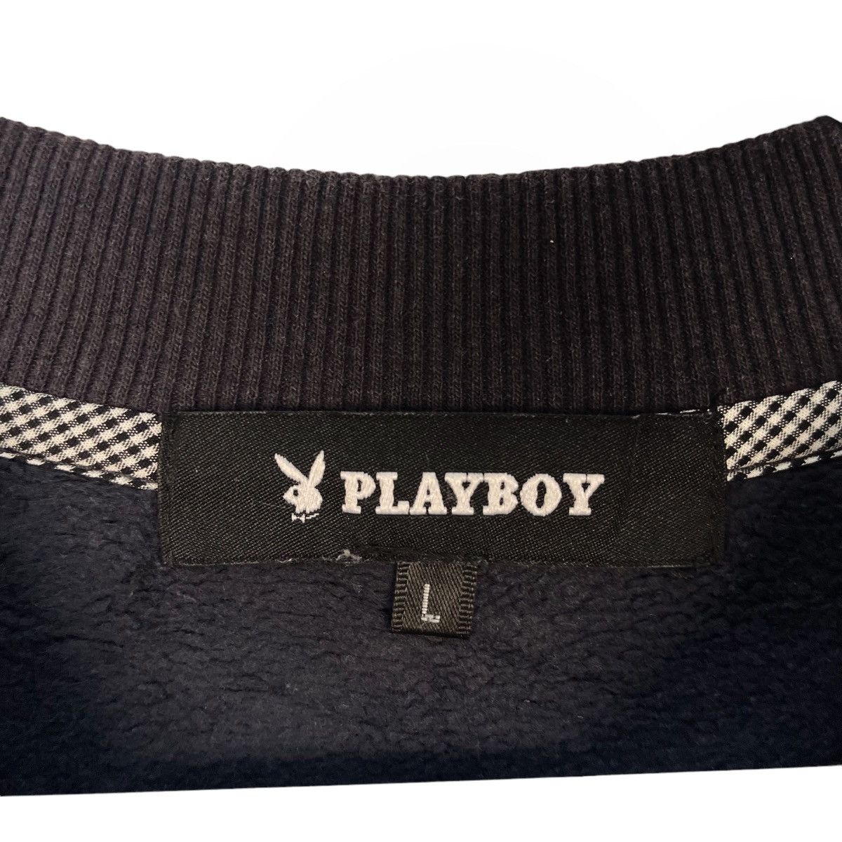 Playboy × Vintage Vintage 90s Playboy Sweatshirt Crewneck Size L Size US L / EU 52-54 / 3 - 6 Thumbnail