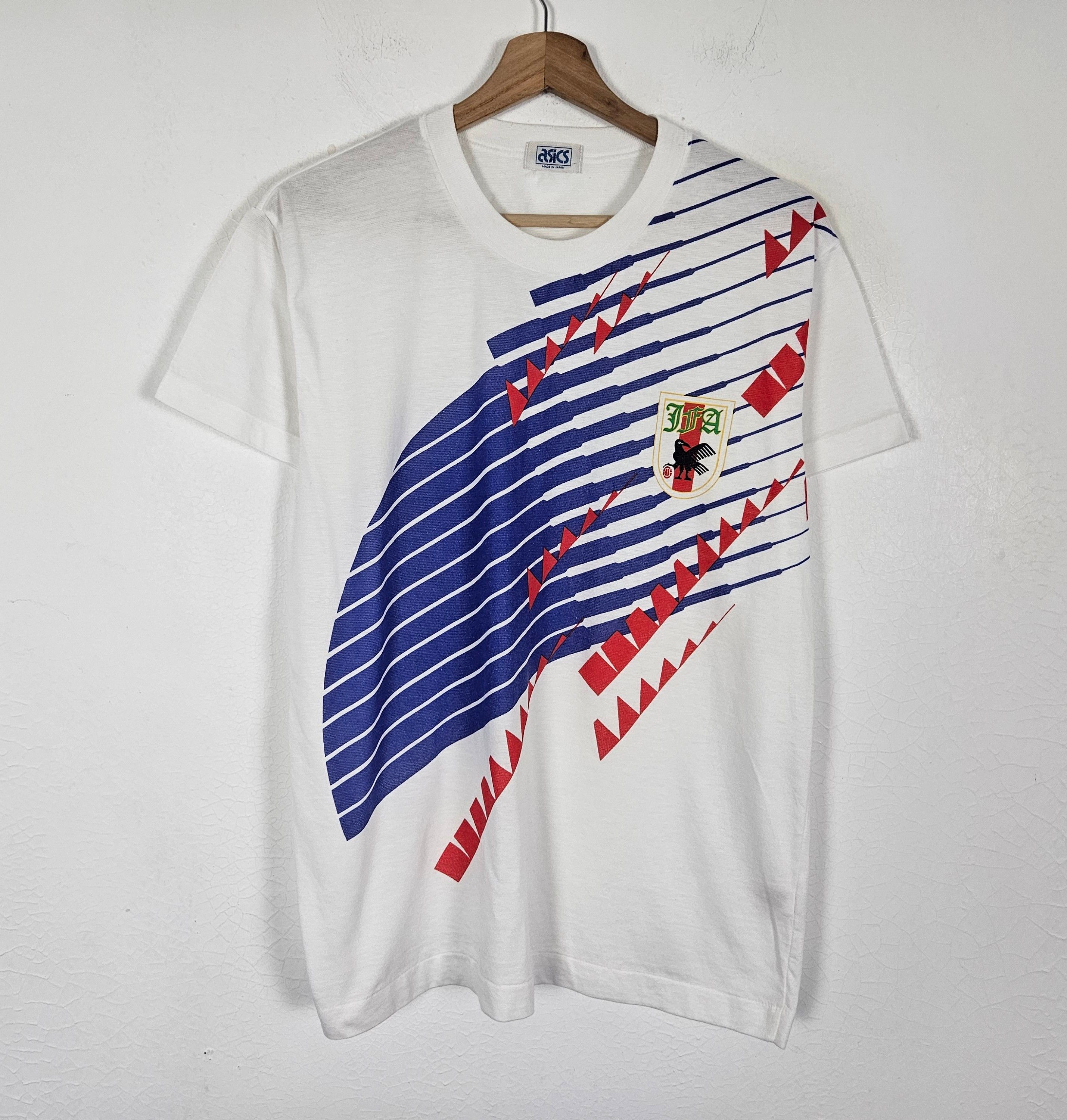Asics Vintage 1994 95 Japan Football Association JFA Shirt Size US L / EU 52-54 / 3 - 2 Thumbnail