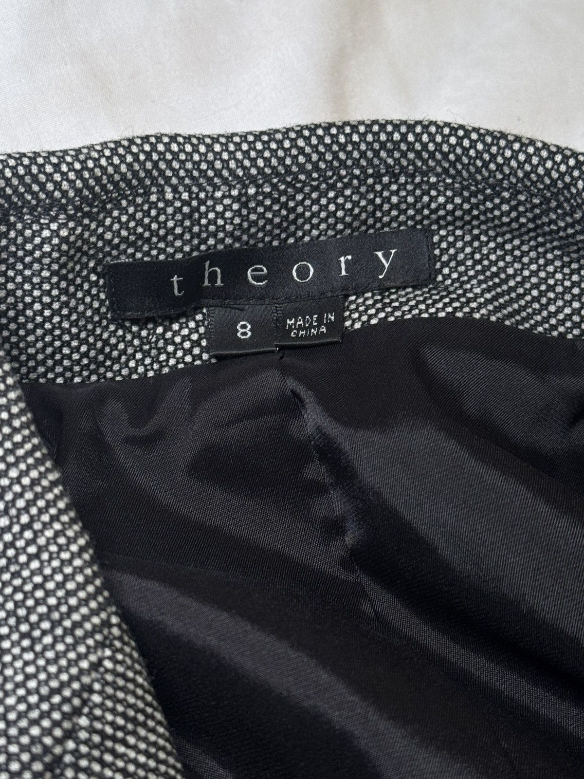 Theory Theory Gray Two-Button Tailored Blazer Size M / US 6-8 / IT 42-44 - 6 Thumbnail