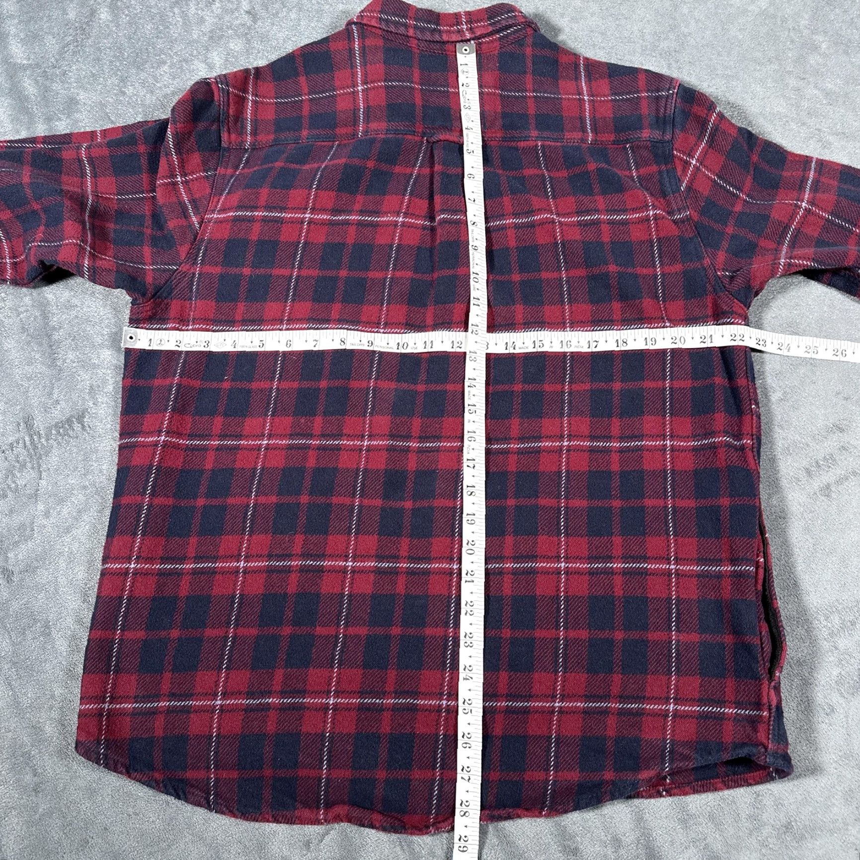 Orvis Orvis Jacket Mens Large Red Plaid Quilted Flannel Shirt Jacket Lined Warm Size US L / EU 52-54 / 3 - 7 Thumbnail