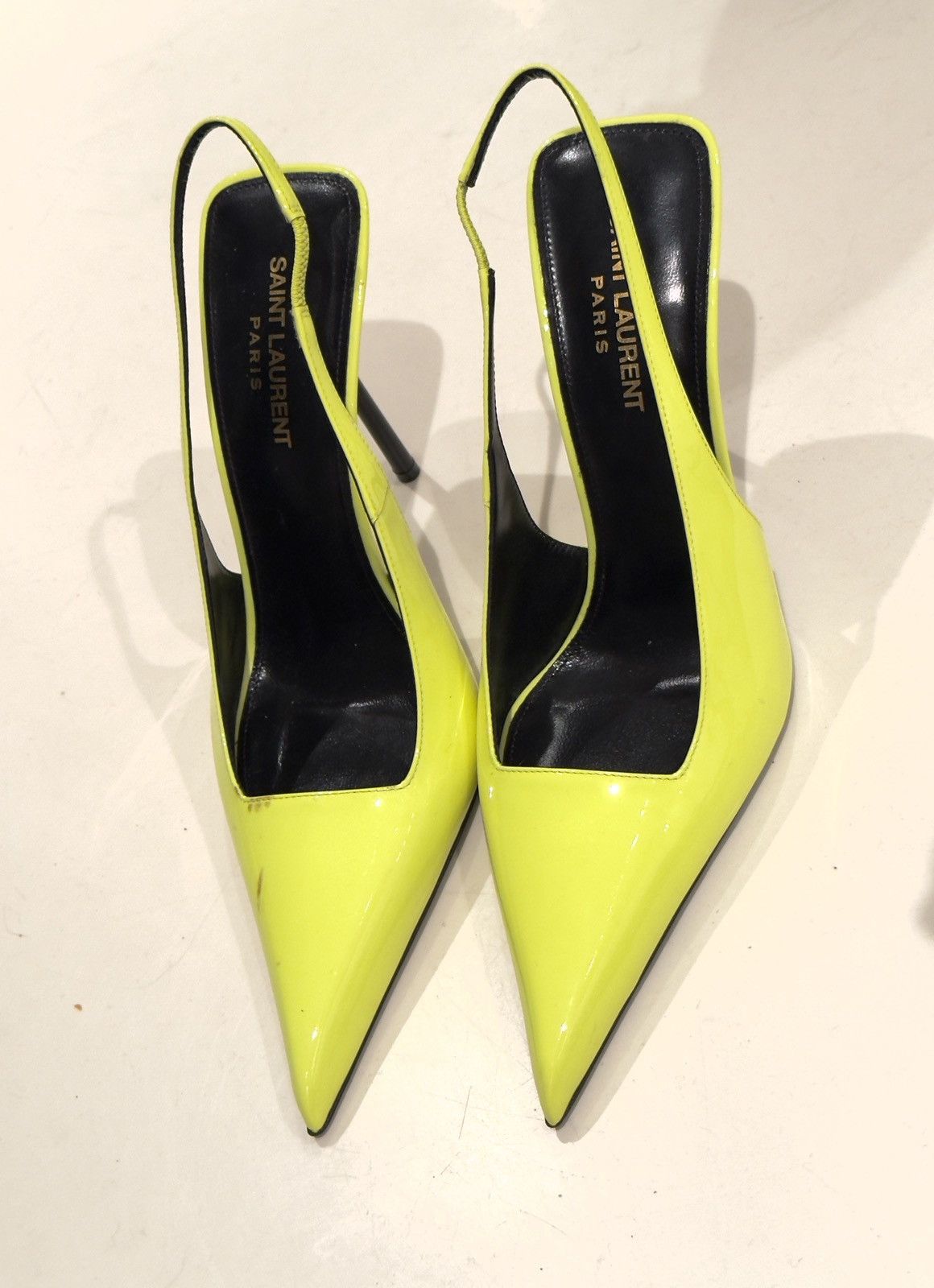 Saint Laurent Paris SAINT LAURENT - Vesper Patent Heels size 38.5 - brand new ! Size US 7.5 / IT 37.5 - 5 Thumbnail