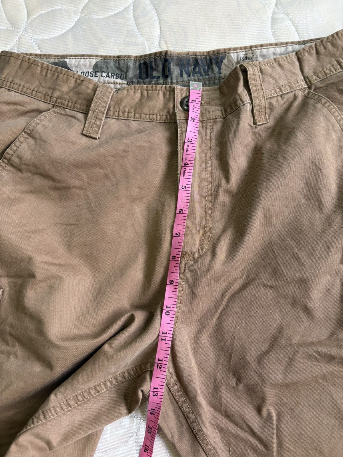 Old Navy × semanticdesign Old Navy Tactical Multi-pocket Cargo Baggy Pants Size US 35 - 13 Thumbnail