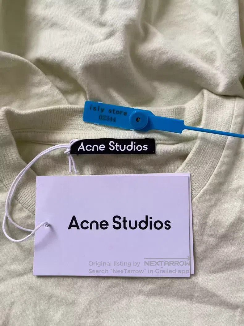 Acne Studios Acne Studios Graffiti Printed Crewneck Long Sleeve T-Shirt Size US XS / EU 42 / 0 - 5 Thumbnail