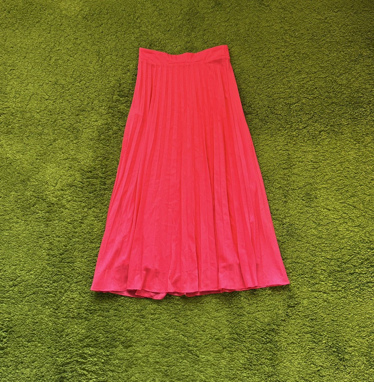 Designer × Sezane Sezane oldmoney style plisse maxi skirt Size 26" / US 2 / IT 38 - 8 Thumbnail