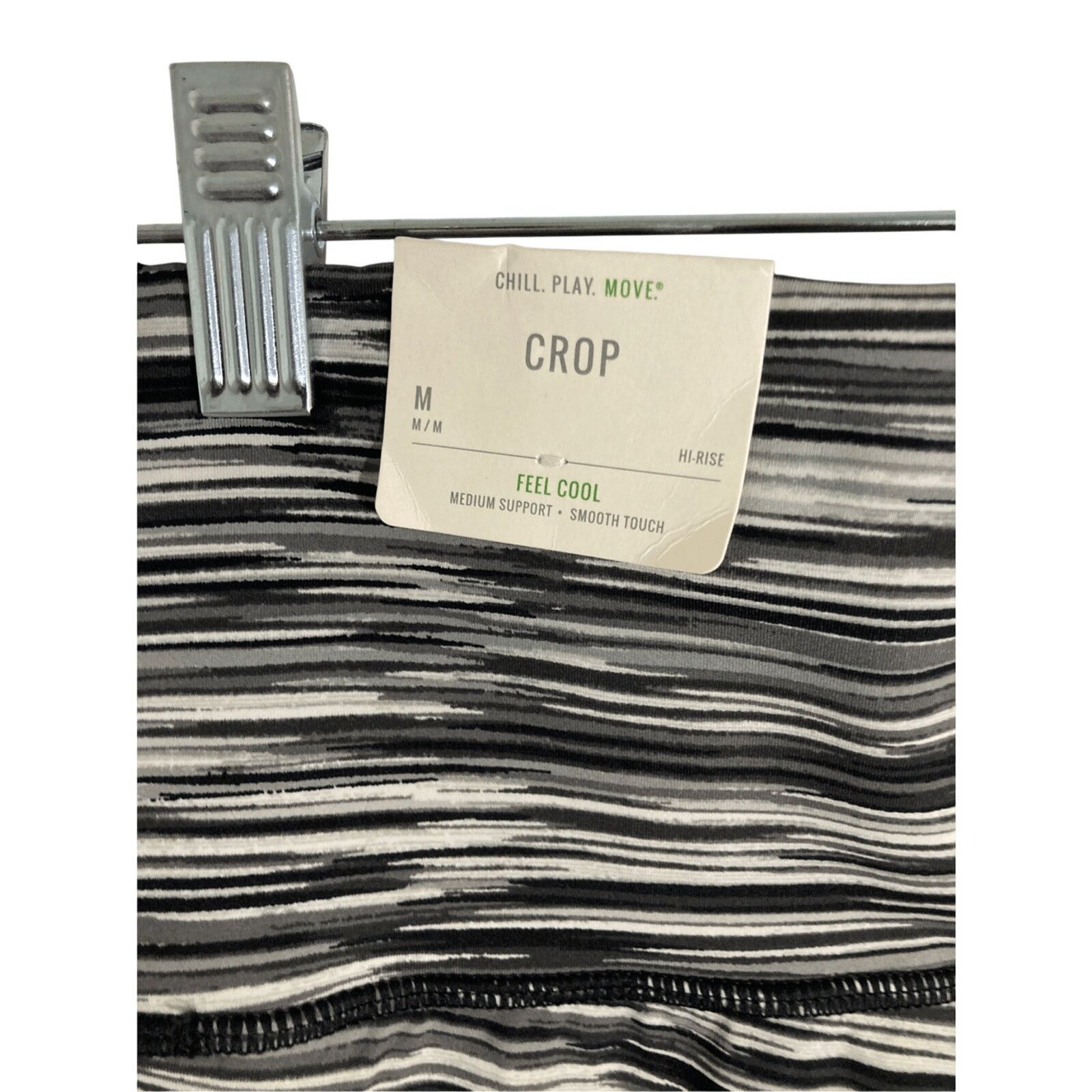 Other NWT Aerie Stripe High Rise Pilates Cyclist Gym Workout Size 28" / US 6 / IT 42 - 6 Thumbnail